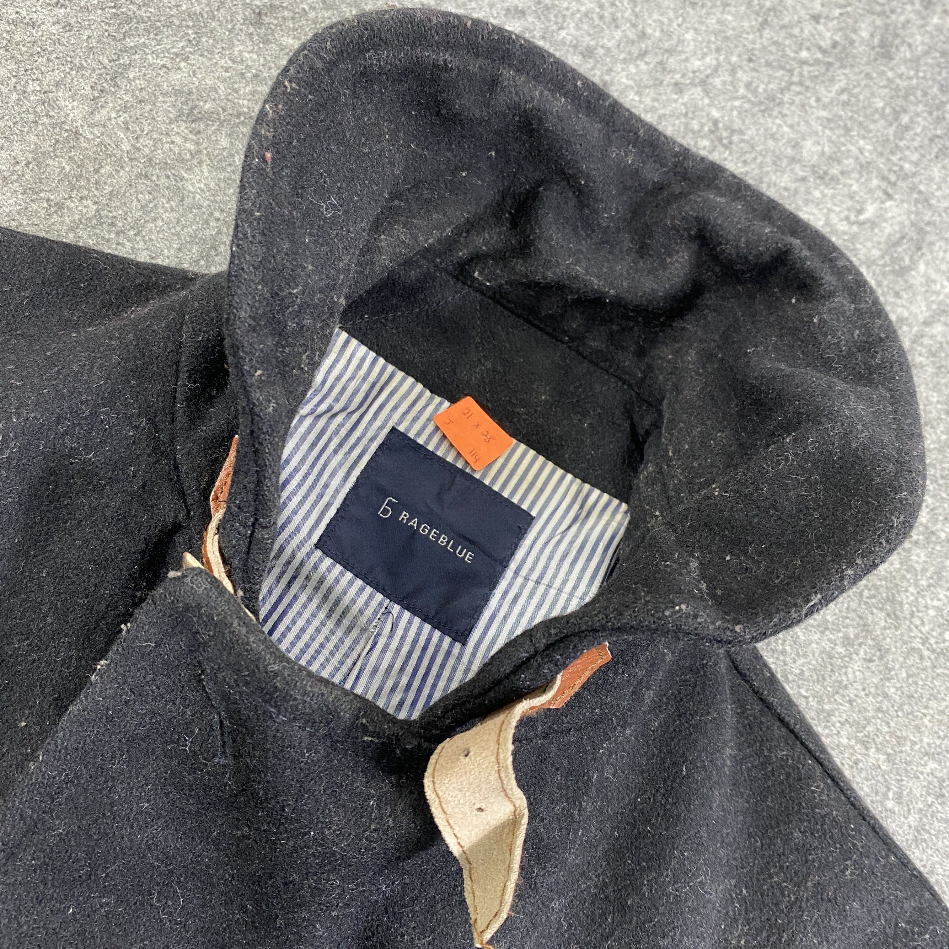 RAGEBLUE Rageblue Wool Jacket/Coat -J114 Size US S / EU 44-46 / 1 - 8 Thumbnail