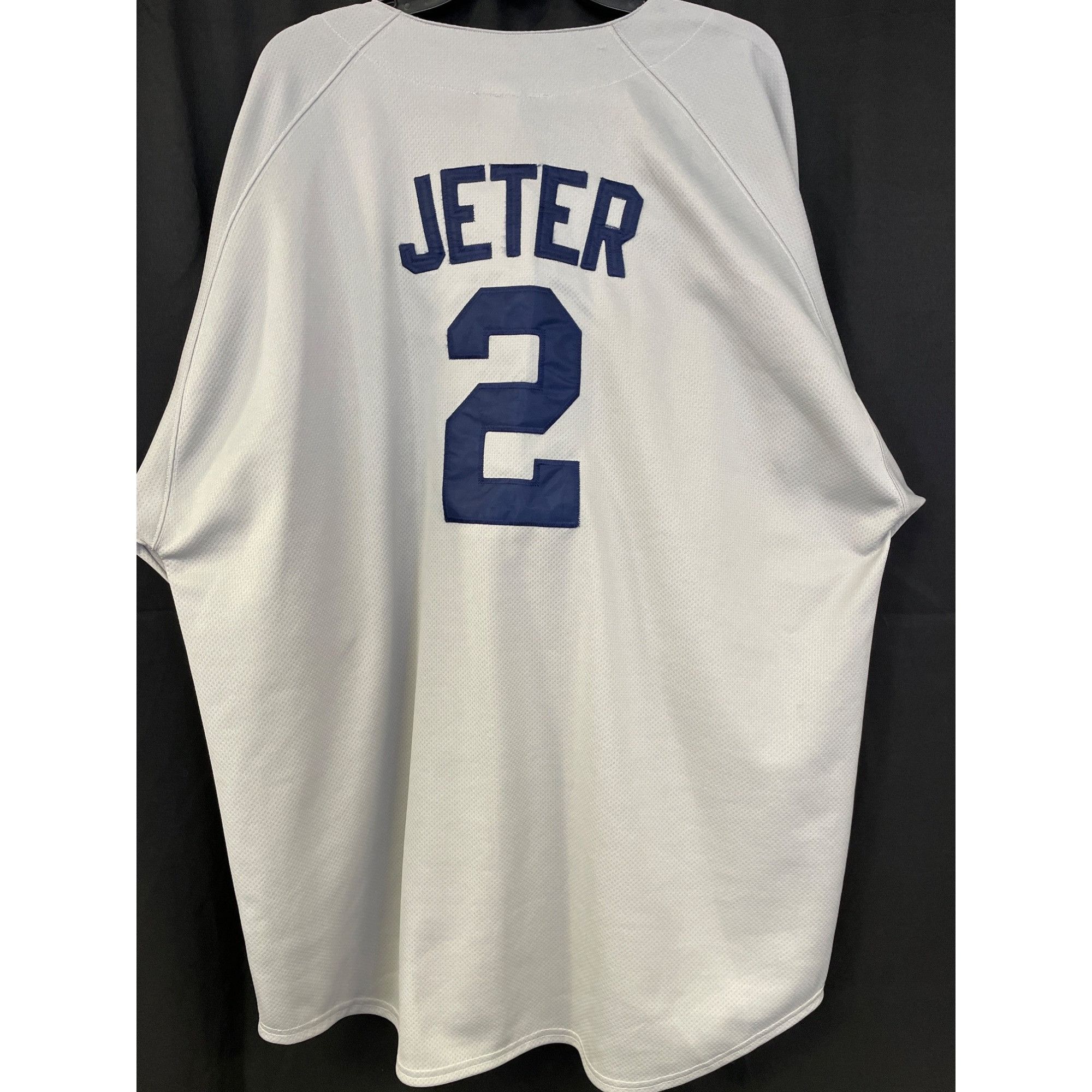 Majestic Majestic Men's Derek Jeter #2 NY Yankees Button up Jersey Gr Size US XXL / EU 58 / 5 - 4 Thumbnail