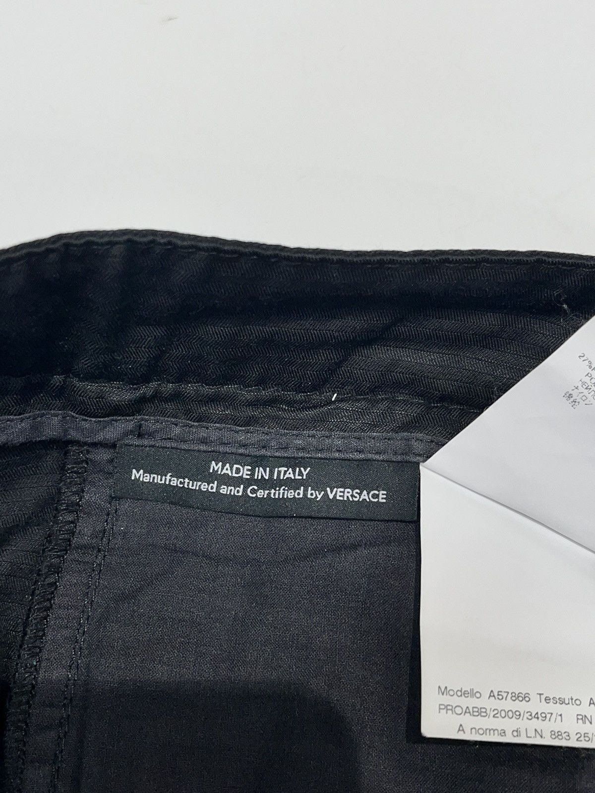 Versace Versace Pants Black Size US 32 / EU 48 - 4 Thumbnail