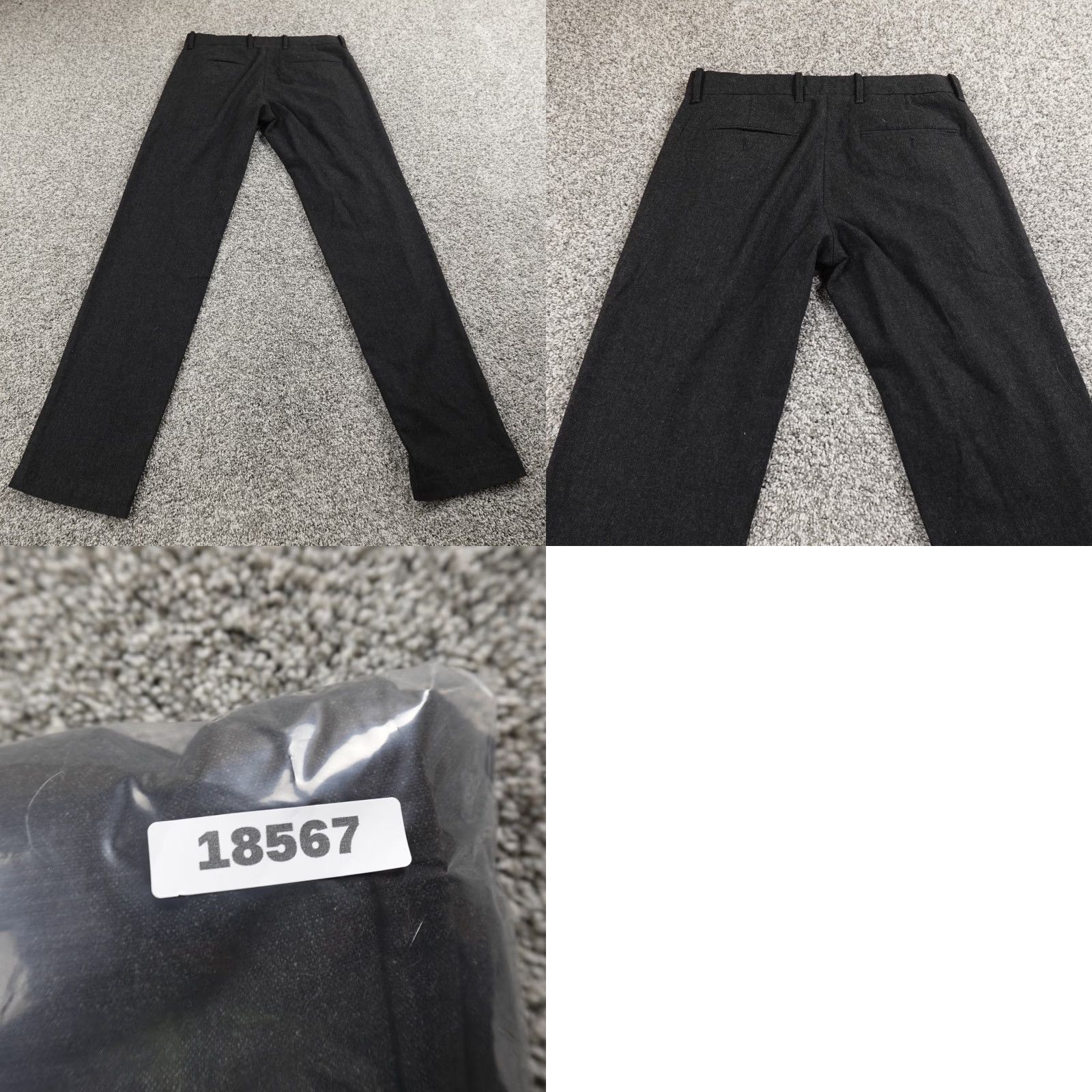 Gap Gap Pants Mens 30X32 Gray Flat Front Stretch Chino Trousers Slim Dress Pants Adult Regular Size 30 Color Gray Size US 30 / EU 46 - 9 Thumbnail
