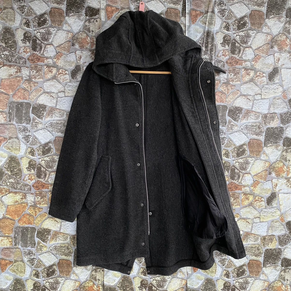 If Six Was Nine × Le Grande Bleu (L.G.B.) × Zucca Zucca Wool Trench Jacket Size US L / EU 52-54 / 3 - 4 Thumbnail