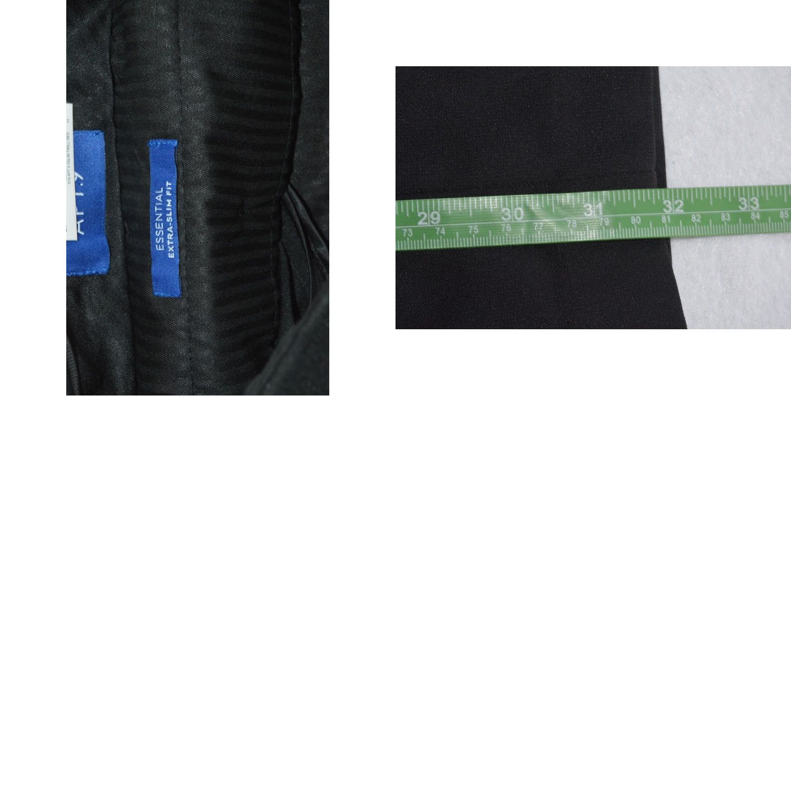 Apt. 9 NWT Apt. 9 Extra-Slim Fit Black Dress Pants Mens 34x32 Flat Front Slim Straight Pocket Button Dress Pants Available Now Size US 34 / EU 50 - 8 Thumbnail