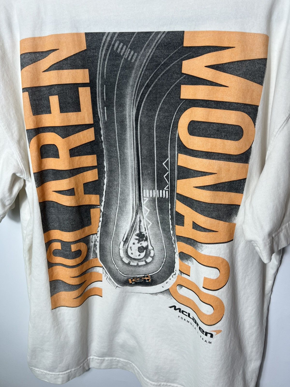 Malcolm McLaren McLaren x Hollister Racing McLaren Monaco Formula 1 Team tee Size US L / EU 52-54 / 3 - 2 Thumbnail