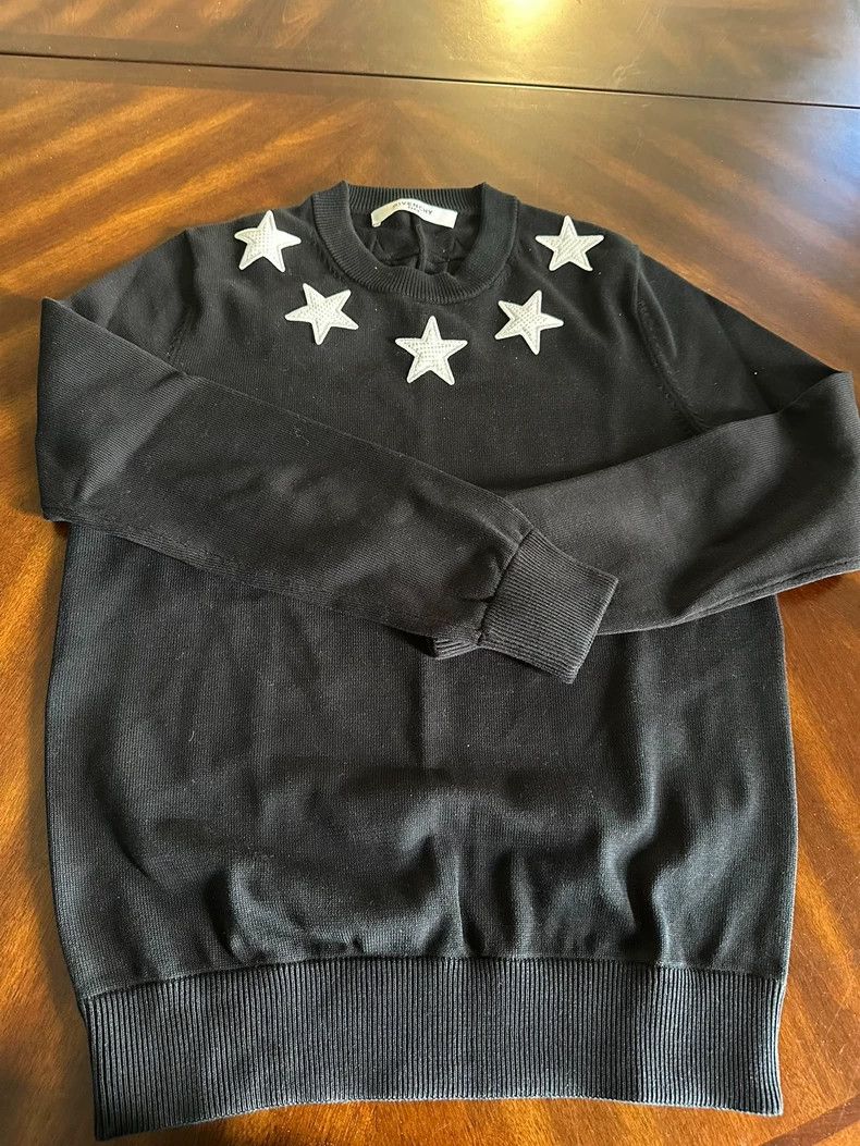 Givenchy Givenchy Men's Classic Five-Star Knitwear Size XS Size US XS / EU 42 / 0 - 1 Thumbnail