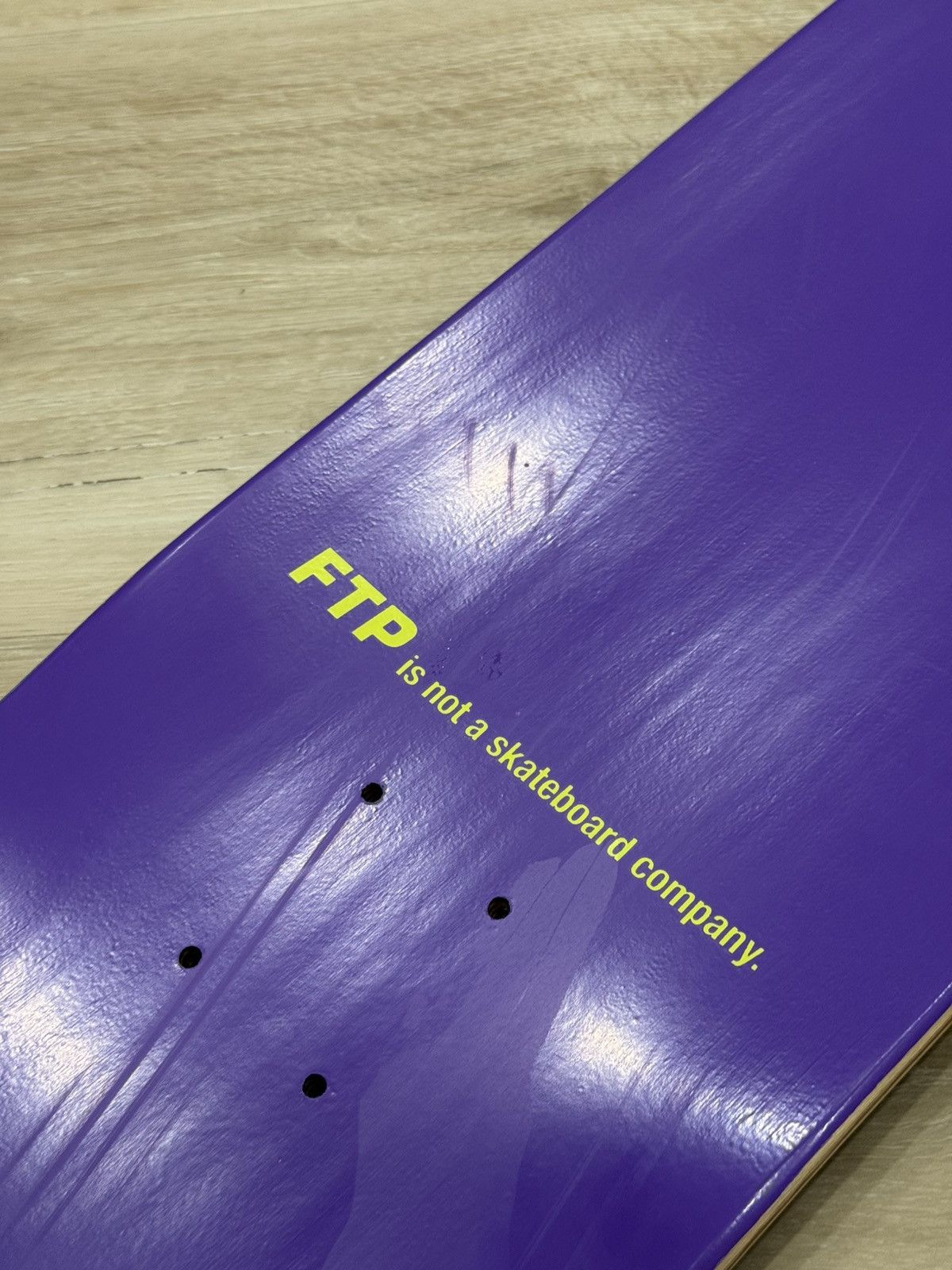 Fuck The Population FTP Logo Skateboard Deck Size ONE SIZE - 9 Thumbnail