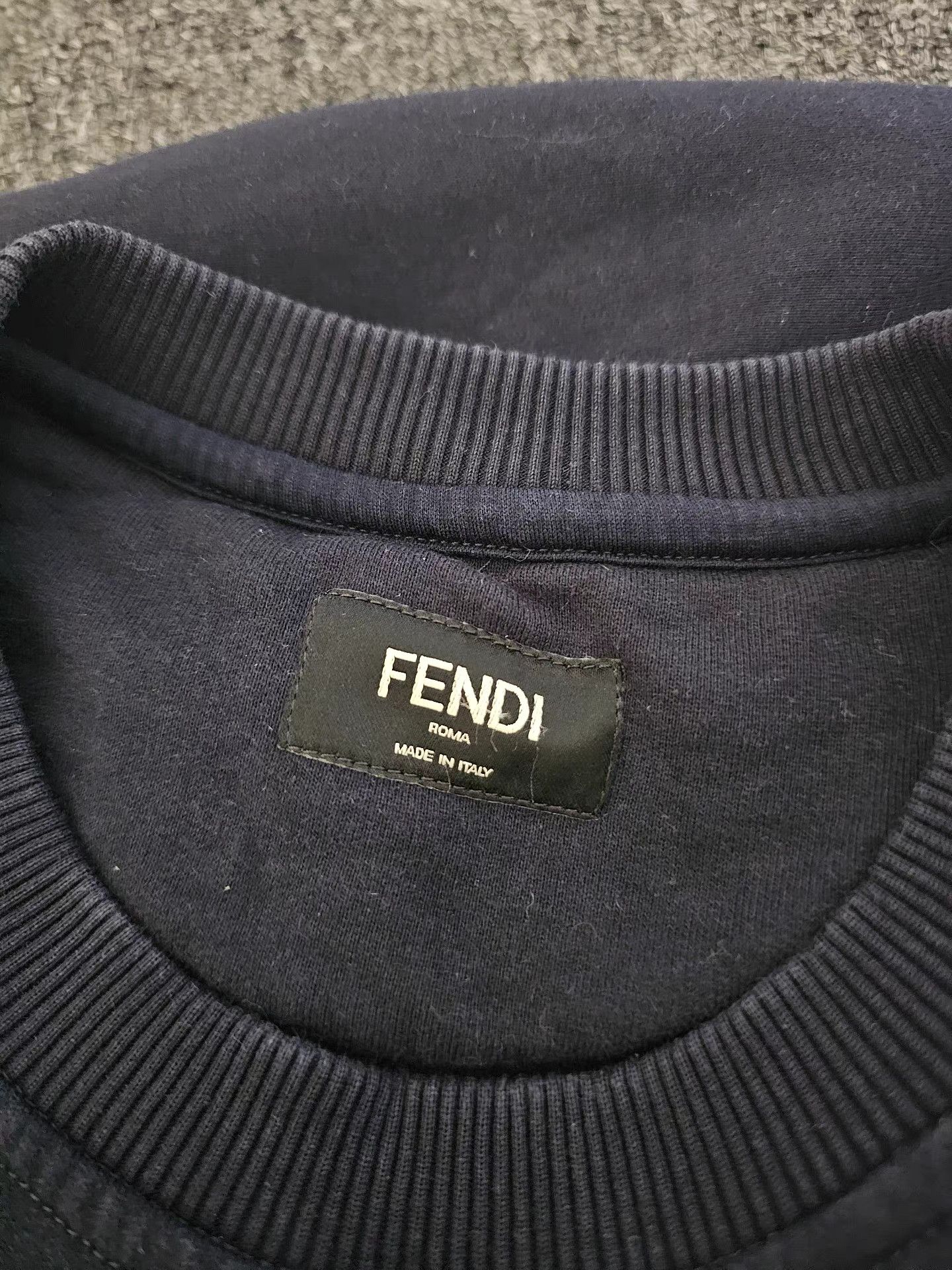 Fendi Fendi Dark Blue Sweatshirt Size US M / EU 48-50 / 2 - 5 Thumbnail
