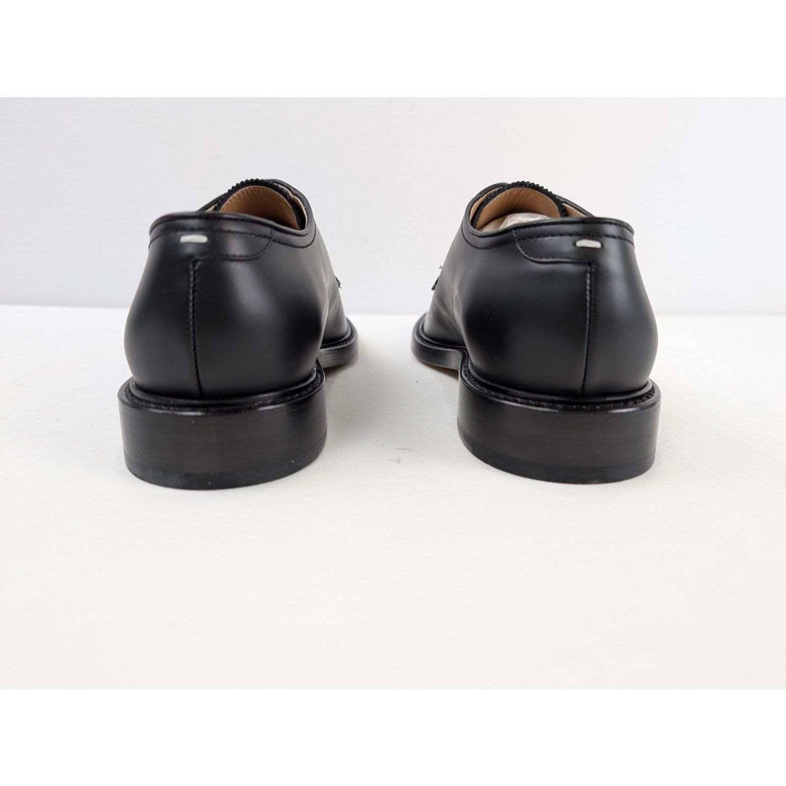 Maison Margiela o1rshd1 Q:4 / Classic Tabi Derby Shoe Boots in Black Size US 11 / EU 44 - 11 Thumbnail