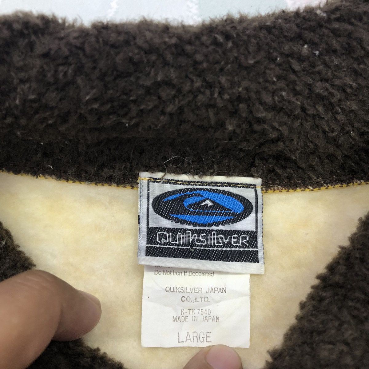 Quiksilver Vintage Quiksilver Half Zipper Design Sweatshirt Size L / US 10 / IT 46 - 11 Thumbnail