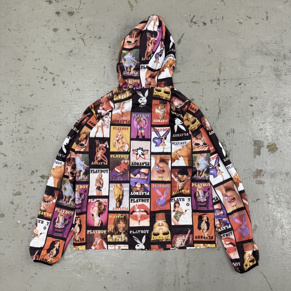 Playboy Playboy Magazine Cover Pornstar Windbreaker Jacket Size US L / EU 52-54 / 3 - 2 Thumbnail