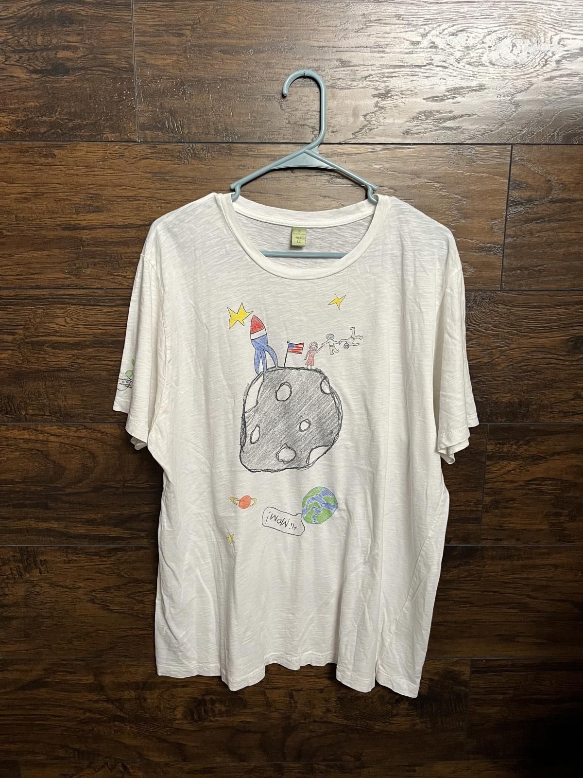 Alternative Apparel Jennifer Aniston T-shirt - Breast Cancer Kid's Art Shirt -XL Size US XL / EU 56 / 4 - 1 Thumbnail