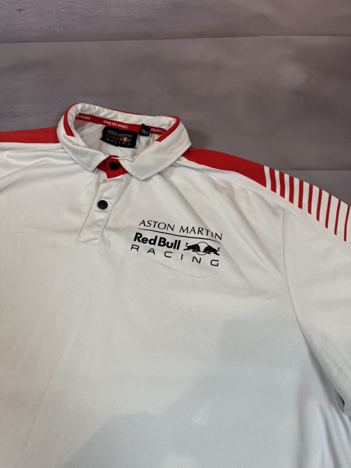 Formula 1 × Red Bull × Vintage Vintage Aston Martin Red Bull Racing Team F-1 Jersey Men’s Size US XXL / EU 58 / 5 - 5 Thumbnail