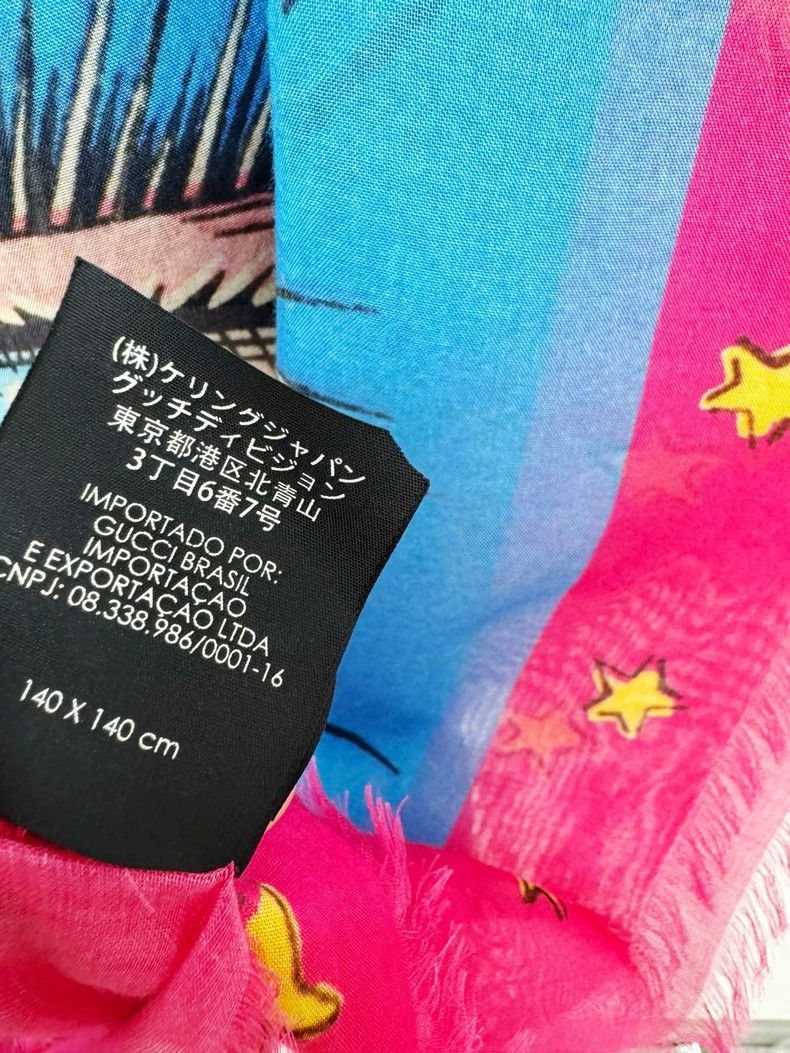 Gucci Gucci Scarf 140cm*140 2502-Nextarrow Size ONE SIZE - 6 Thumbnail