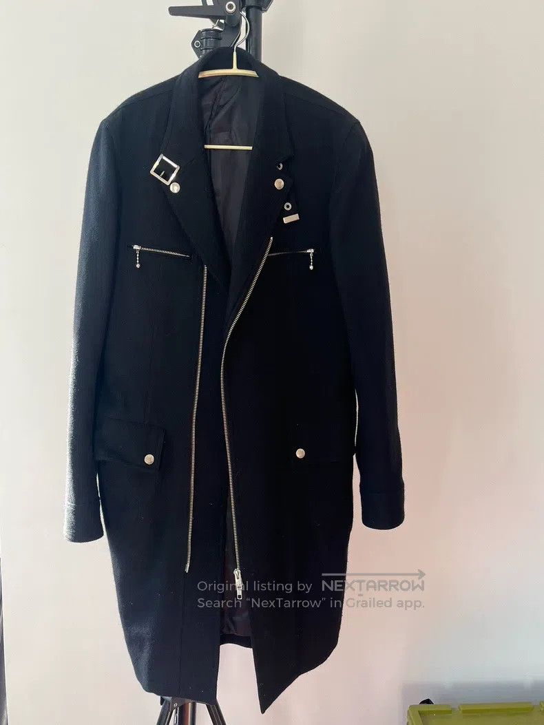 Undercover Undercover Multi-zipper studded wool coat Size US M / EU 48-50 / 2 - 1 Thumbnail