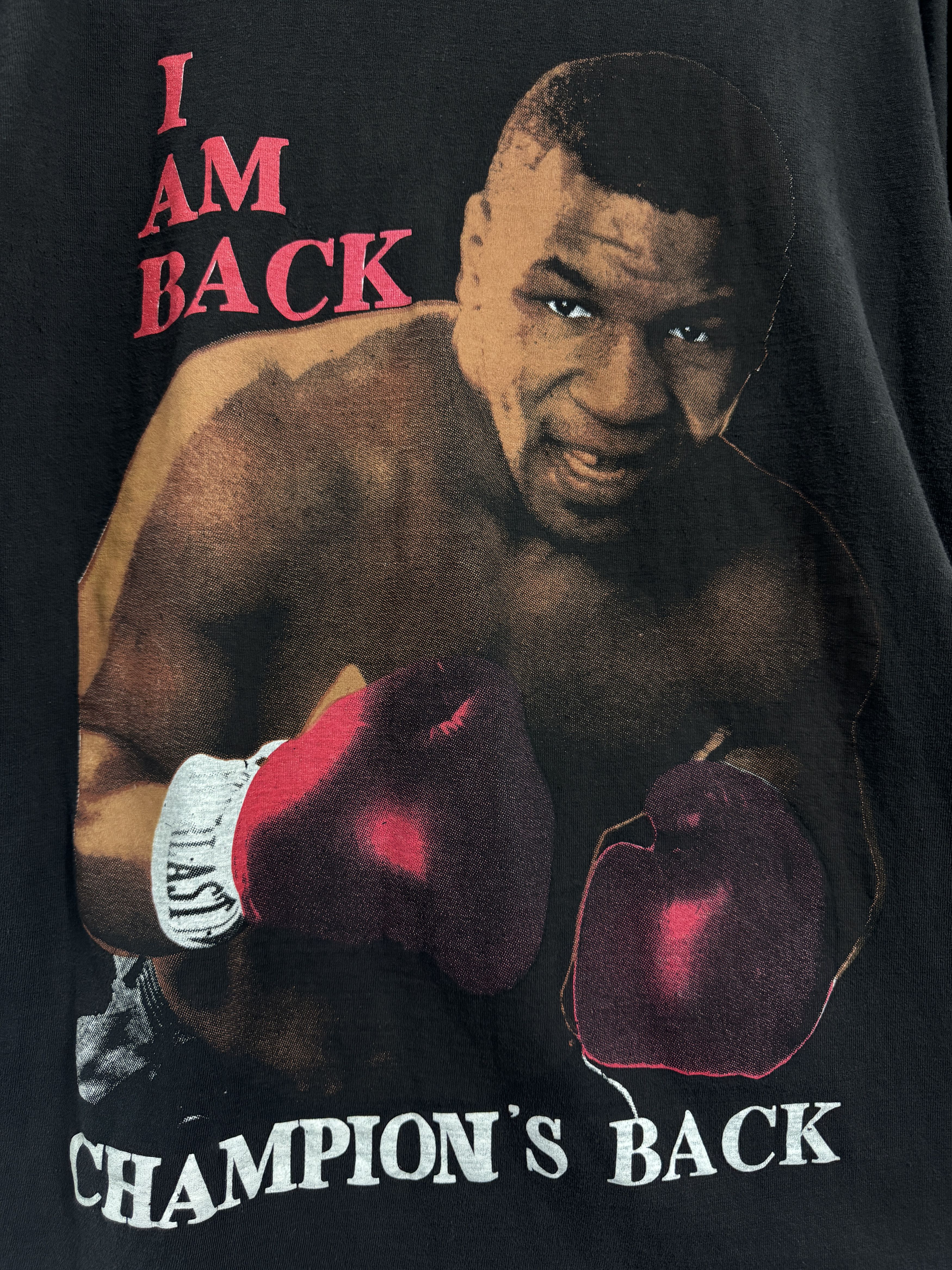Rap Tees Vintage 90s Mike Tyson "I am back" Rap Tee Size US XL / EU 56 / 4 - 5 Thumbnail