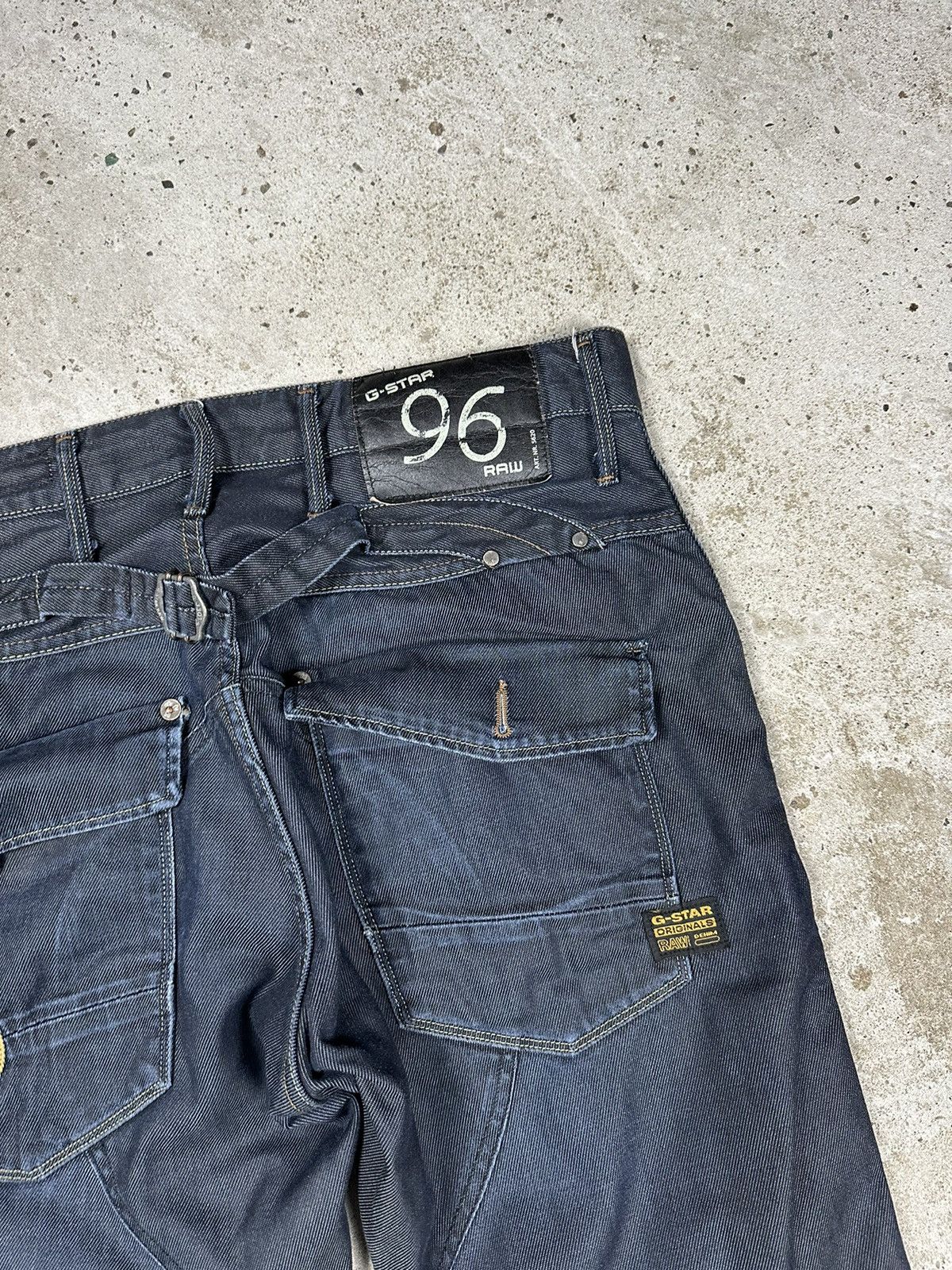 G-Star × Vintage Vintage Y2K G Star Elwood Heritage Embro Tapered 96 Size US 32 / EU 48 - 17 Thumbnail