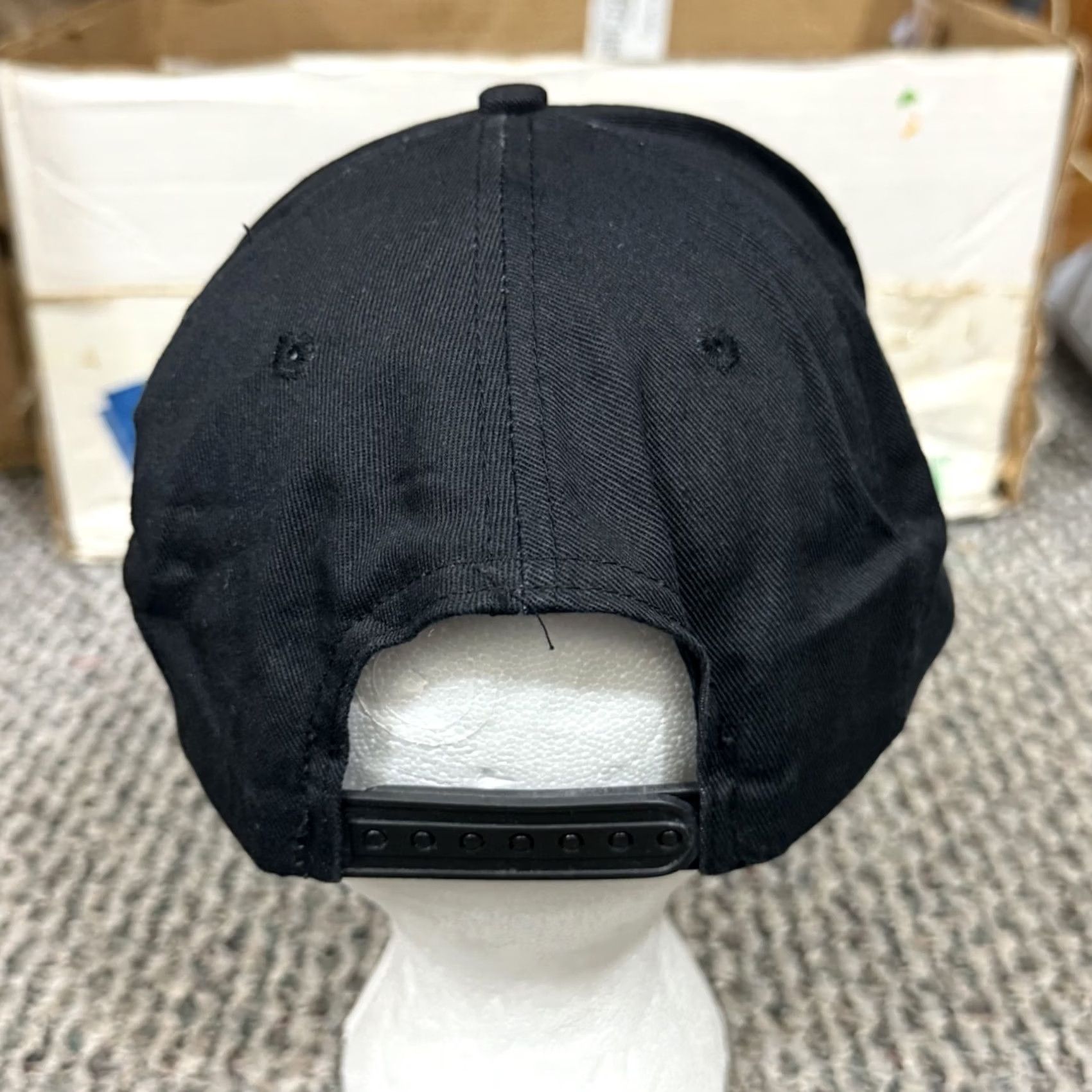 Vintage VINTAGE Alaska Trucker Hat Adult Black USA Outdoor Snapback Rope Bald Eagle 80s Size ONE SIZE - 4 Thumbnail