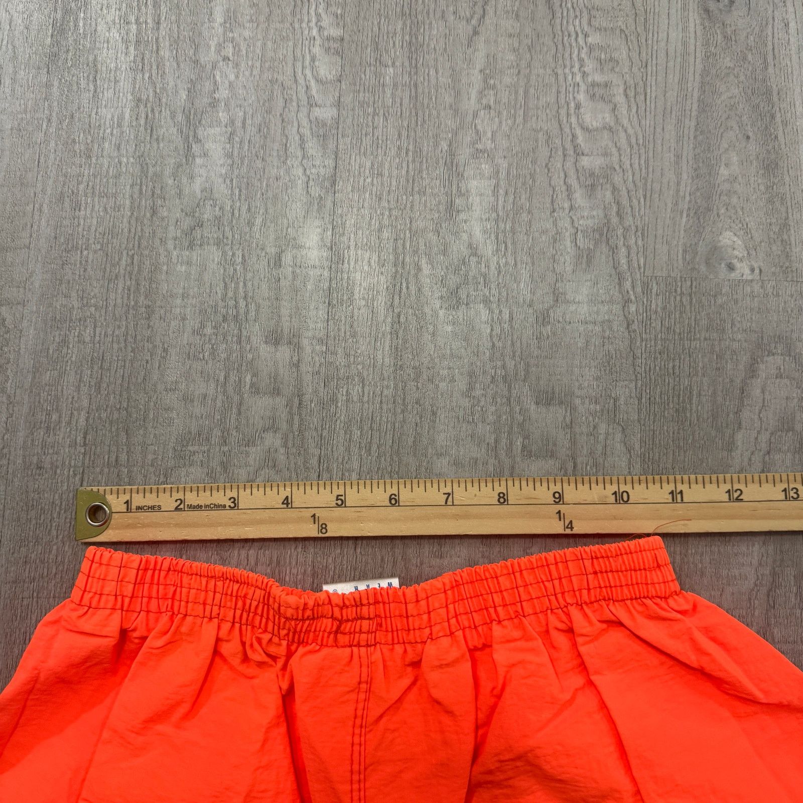 Vintage NEW Vintage USA Sport Surf Shorts Men Small Orange 80s Size US 26 / EU 42 - 8 Thumbnail