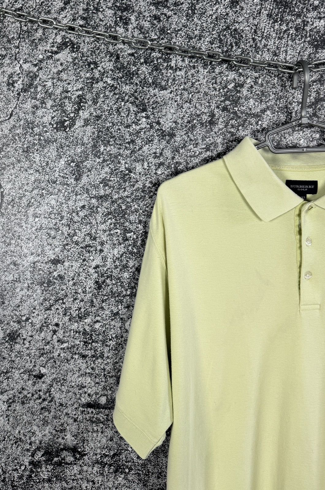 Burberry Burberry Golf Vintage Short Sleeve Polo Shirt Cotton XXL Size US XXL / EU 58 / 5 - 3 Thumbnail