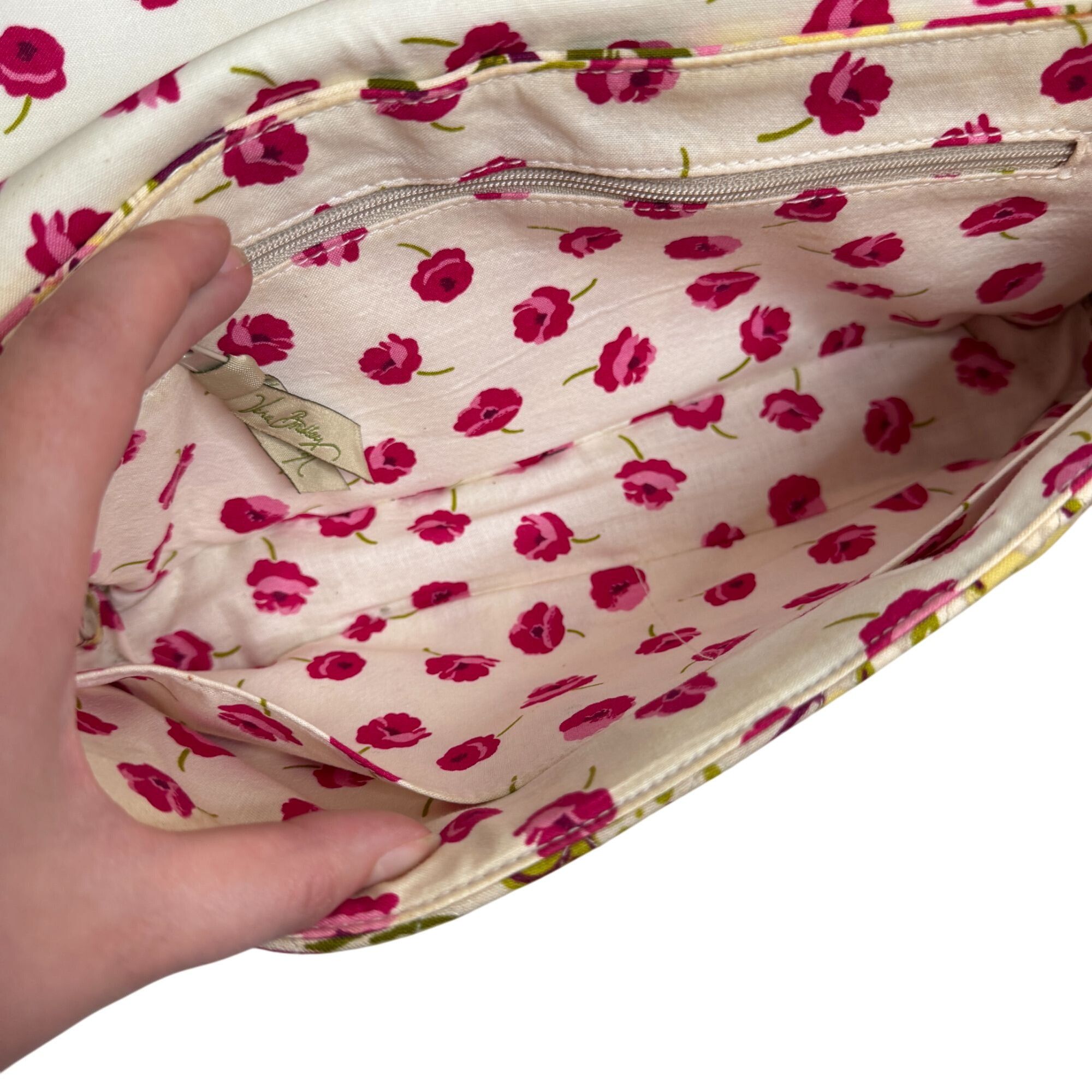 Vera Bradley Knot Just a Clutch Shoulder Quilted Handed Handbag Floral Size ONE SIZE - 9 Thumbnail
