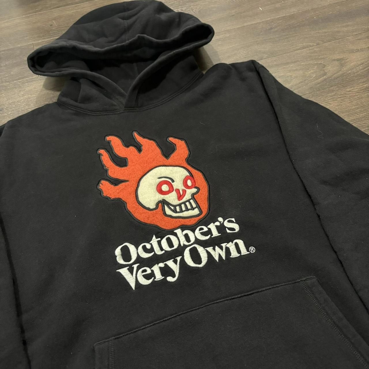 Designer Ovo Octobers Very Own Flame Head Hoodie XL Size US XL / EU 56 / 4 - 1 Thumbnail