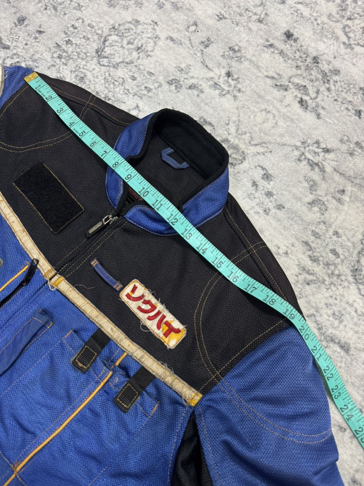 Sports Specialties DISTRESSED KUSHITANI MOTORCYCLE RAGING JACKET Size US M / EU 48-50 / 2 - 12 Thumbnail