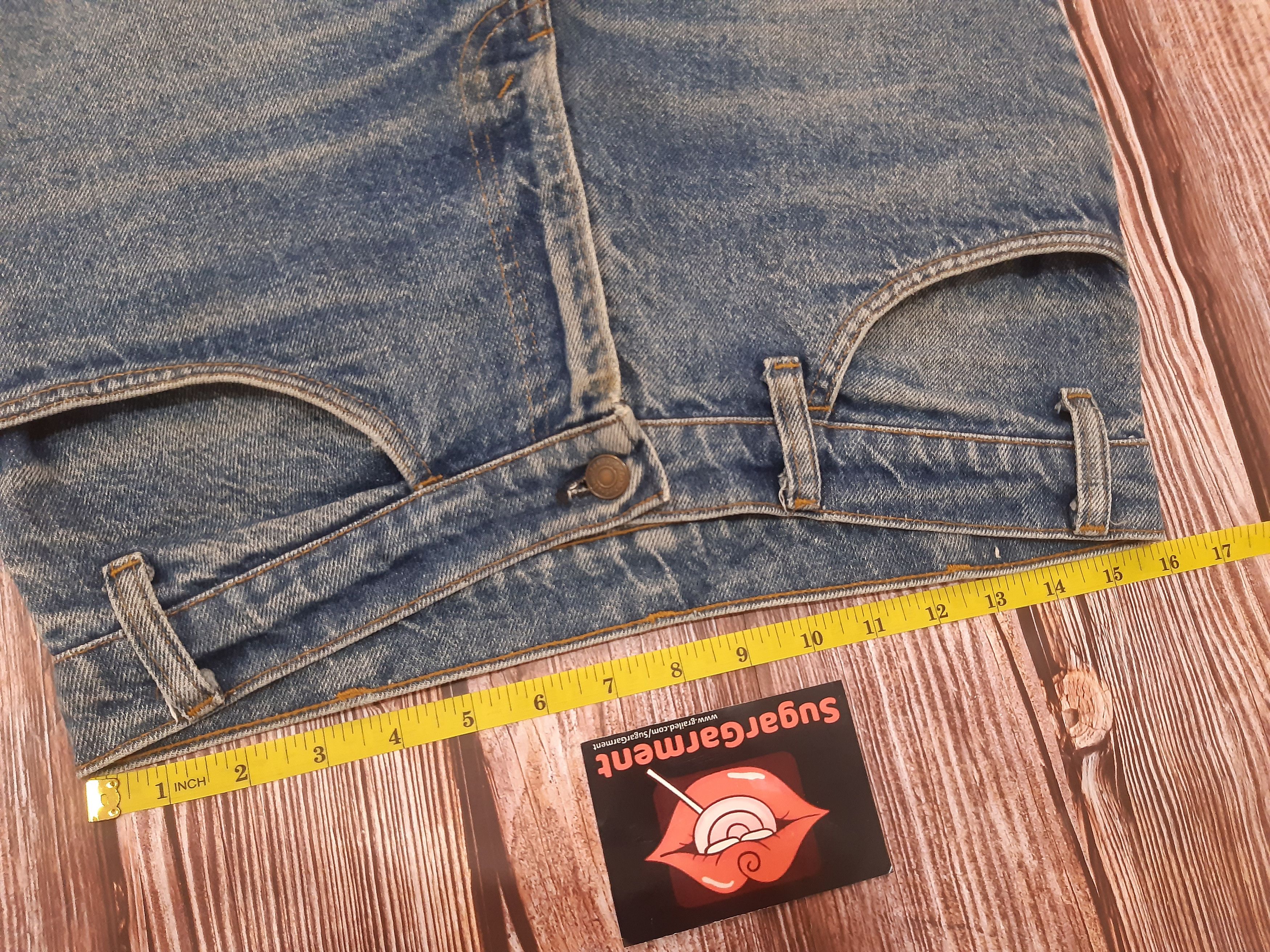 Levi's Levis 684 Jeans Flare Bell Bottom Orange Tab Vintage #4 Size US 31 - 11 Thumbnail