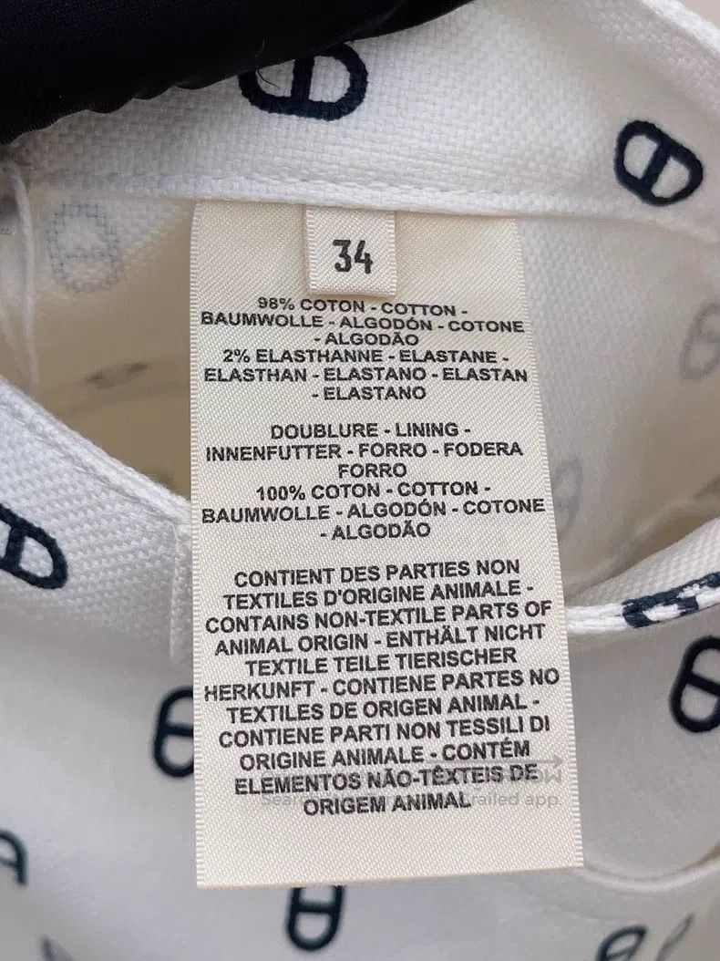 Hermes Hermes White pig nose short skirt Size 42" / US 20 - 4 Thumbnail