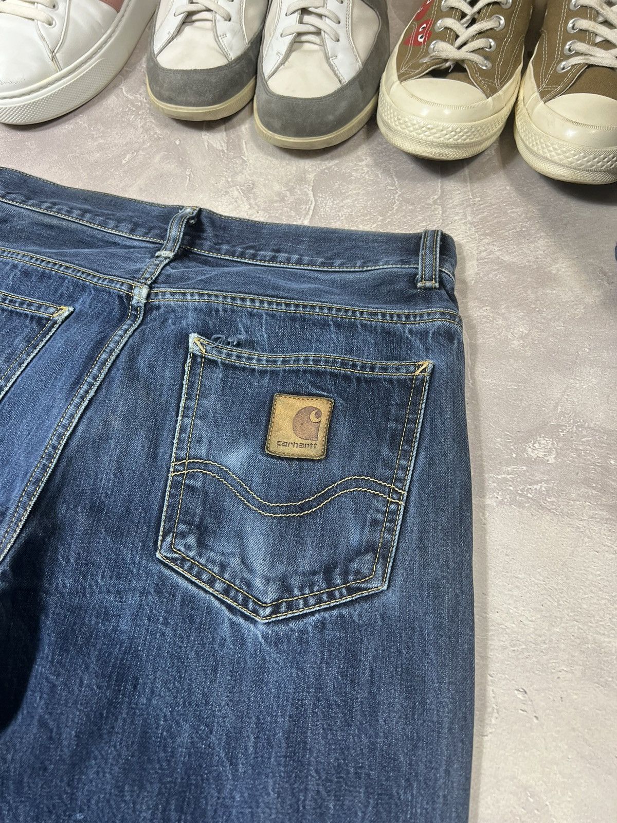 Carhartt Vintage Carhartt Y2k Denim pants Size US 31 - 3 Thumbnail