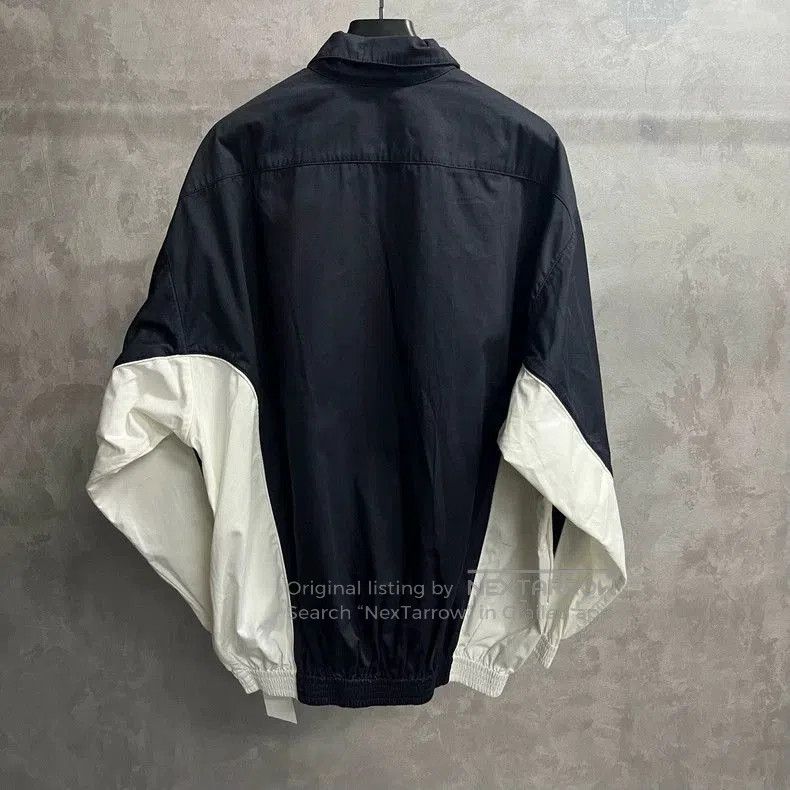 Balenciaga Balenciaga Black White Logo Jacket. Size US S / EU 44-46 / 1 - 4 Thumbnail