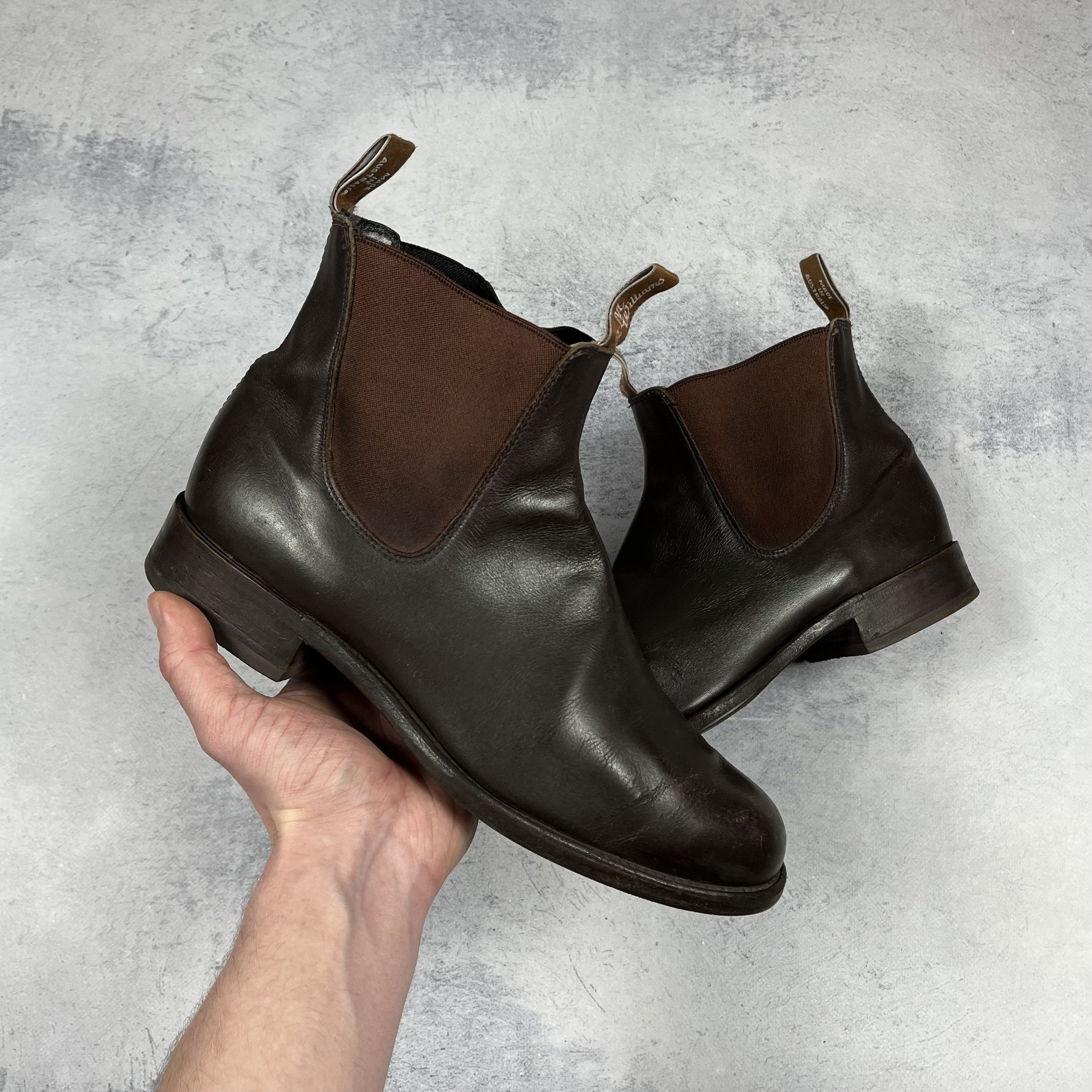 R.M. Williams R.M. Williams Brown Leather Comfort Craftsman Boots Size US 9.5 / EU 42-43 - 1 Thumbnail