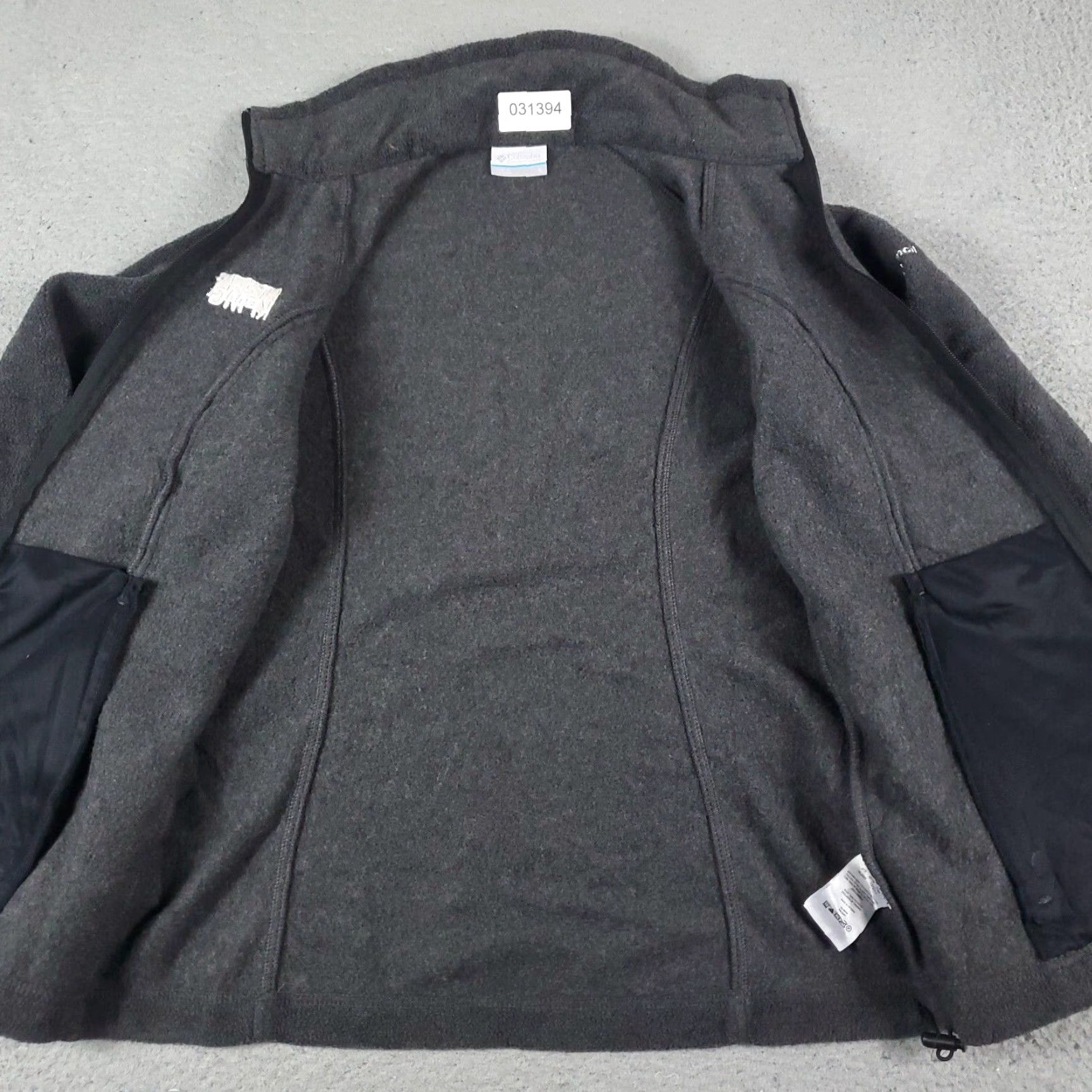 Vintage Columbia Jacket Womens Small Gray Fleece Full Zip Regular Fit All Seasons Size S / US 4 / IT 40 - 7 Thumbnail