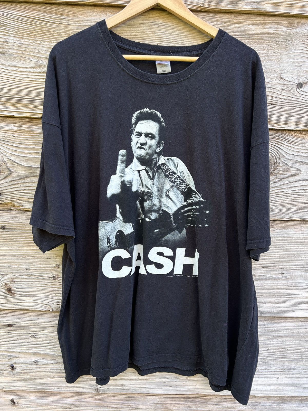 Band Tees Vintage Johnny Cash Jim Marhsall Photo T-Shirt Size US XXL / EU 58 / 5 - 1 Thumbnail