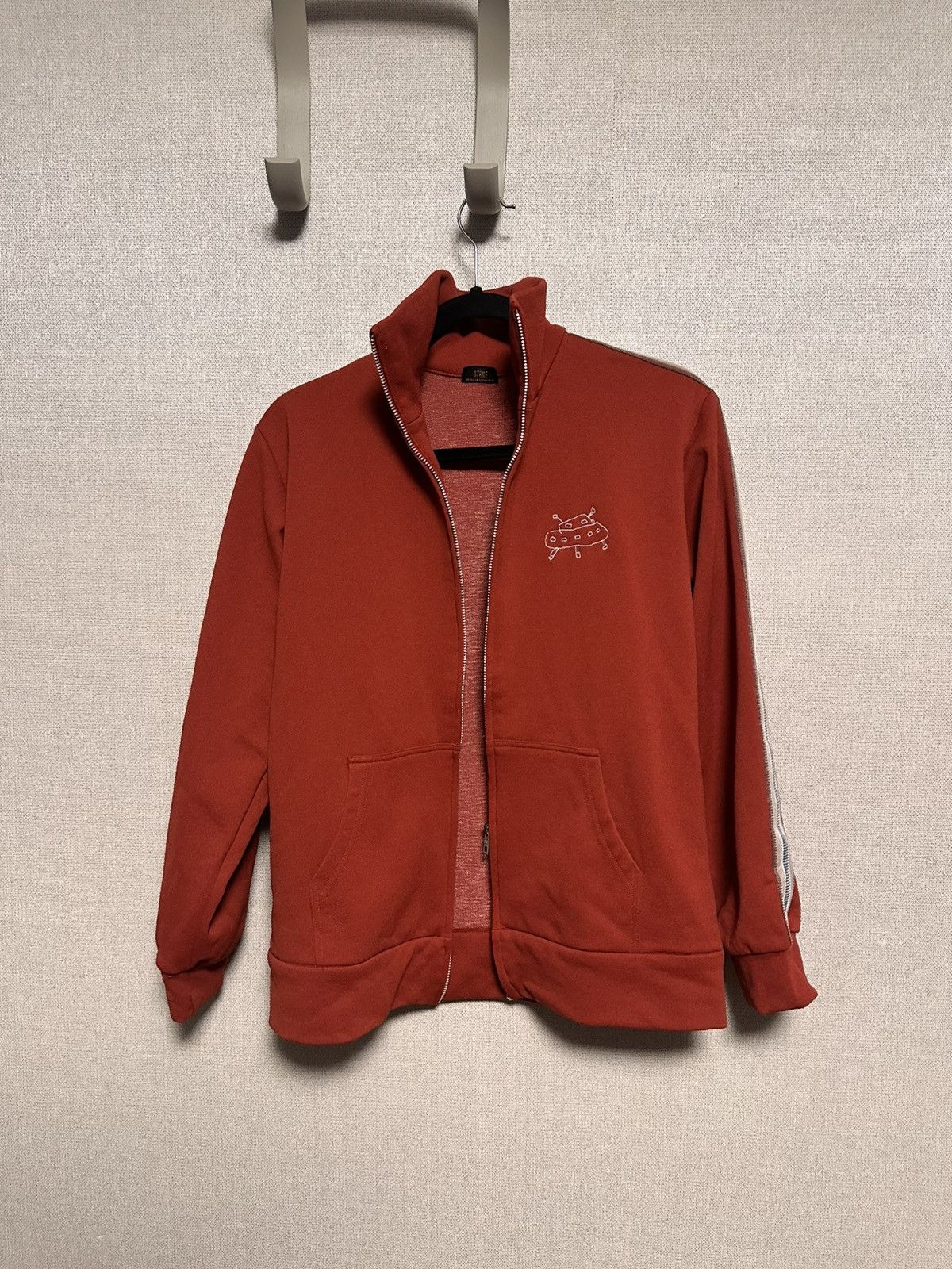 Japanese Brand Red Track Jacket Japanese Brnad Size US M / EU 48-50 / 2 - 1 Thumbnail