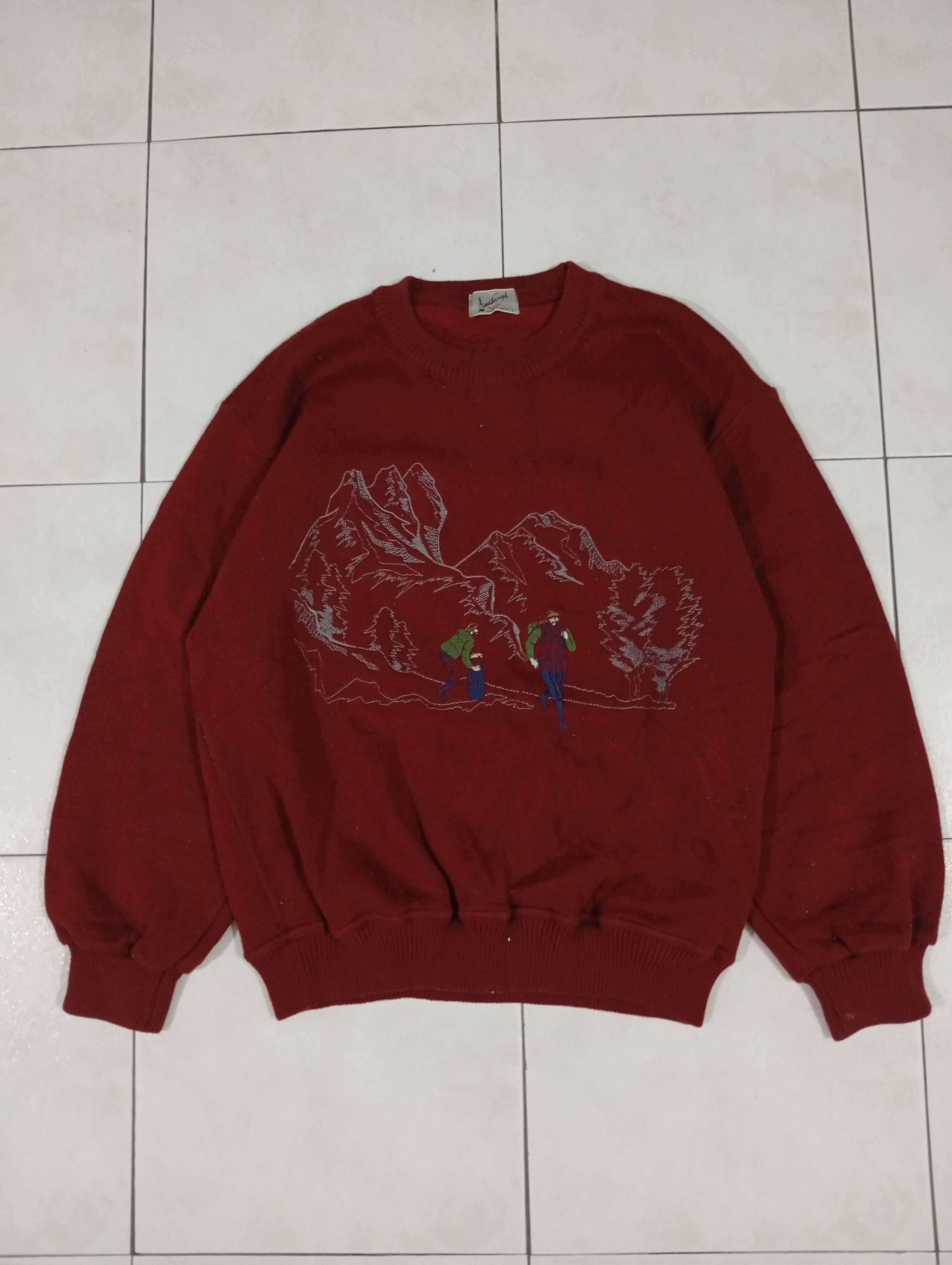 Japanese Brand Lindbergh X Sweater knitwear Size US L / EU 52-54 / 3 - 1 Thumbnail