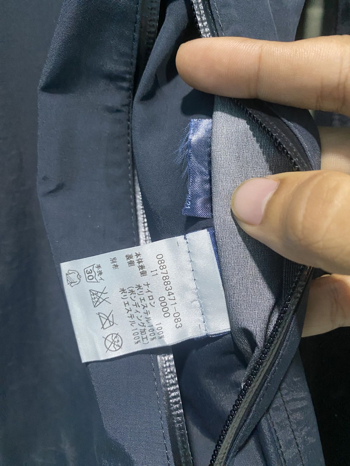 Tommy Hilfiger Tommy Hilfiger Black Logo Fishtail Waterproof Jacket Size US L / EU 52-54 / 3 - 10 Thumbnail