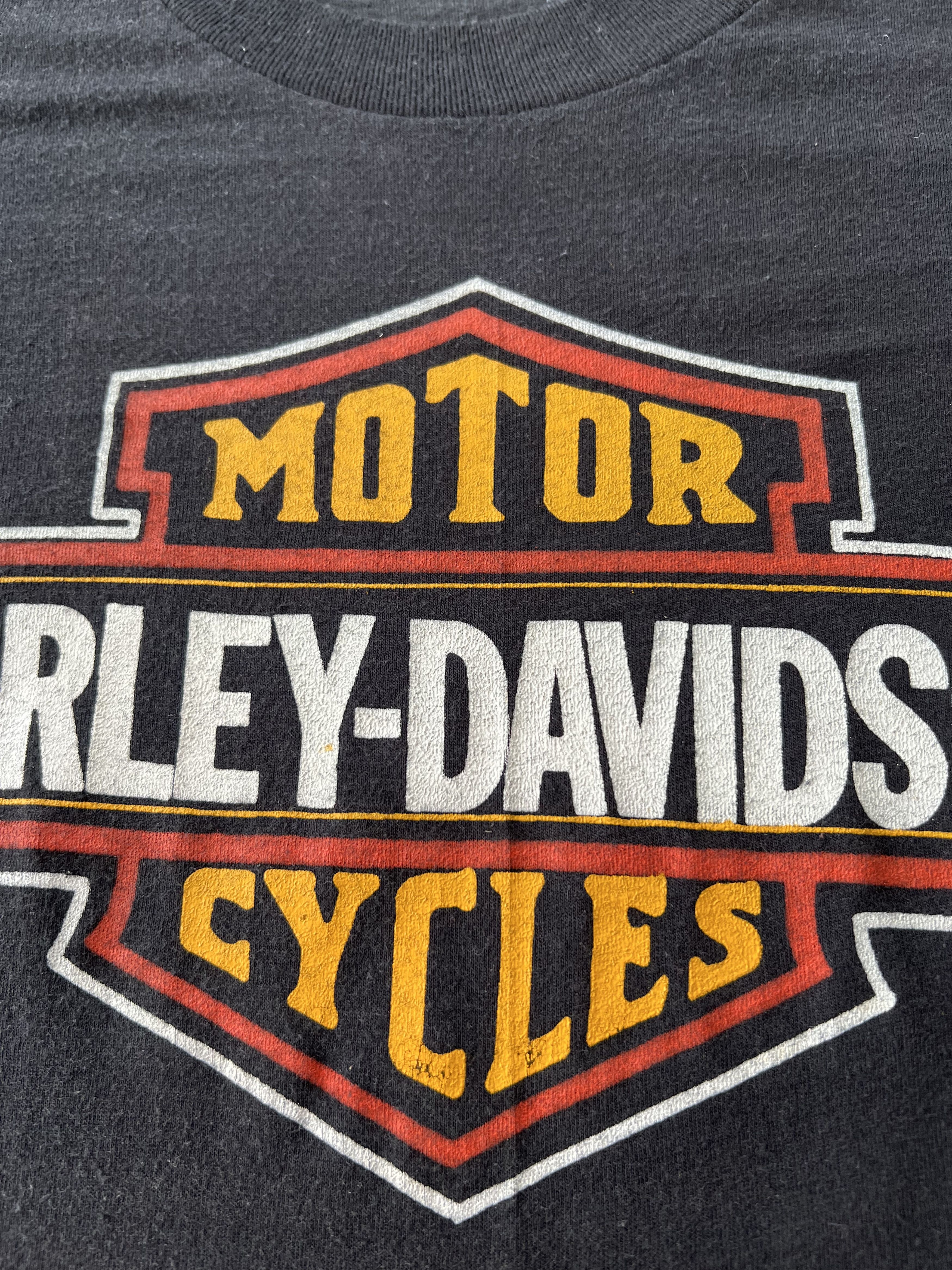 Harley Davidson Vintage 70s 80s Harley Davidson Oshkosh Wisconsin USA Tshirt Size US S / EU 44-46 / 1 - 6 Thumbnail