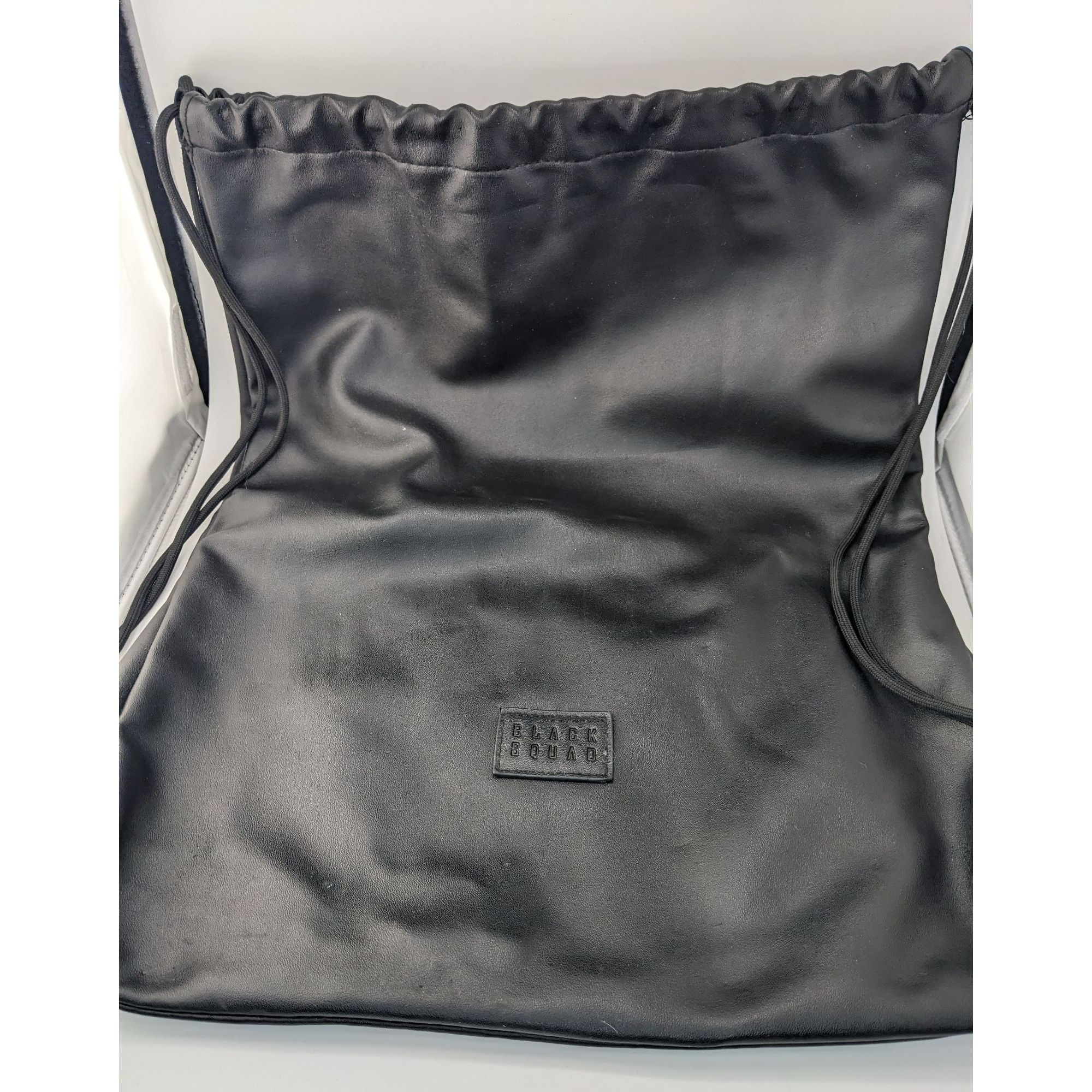 Other Gothic Black Squad Drawstring Backpack With Inner Zipper Poc Size ONE SIZE - 8 Thumbnail