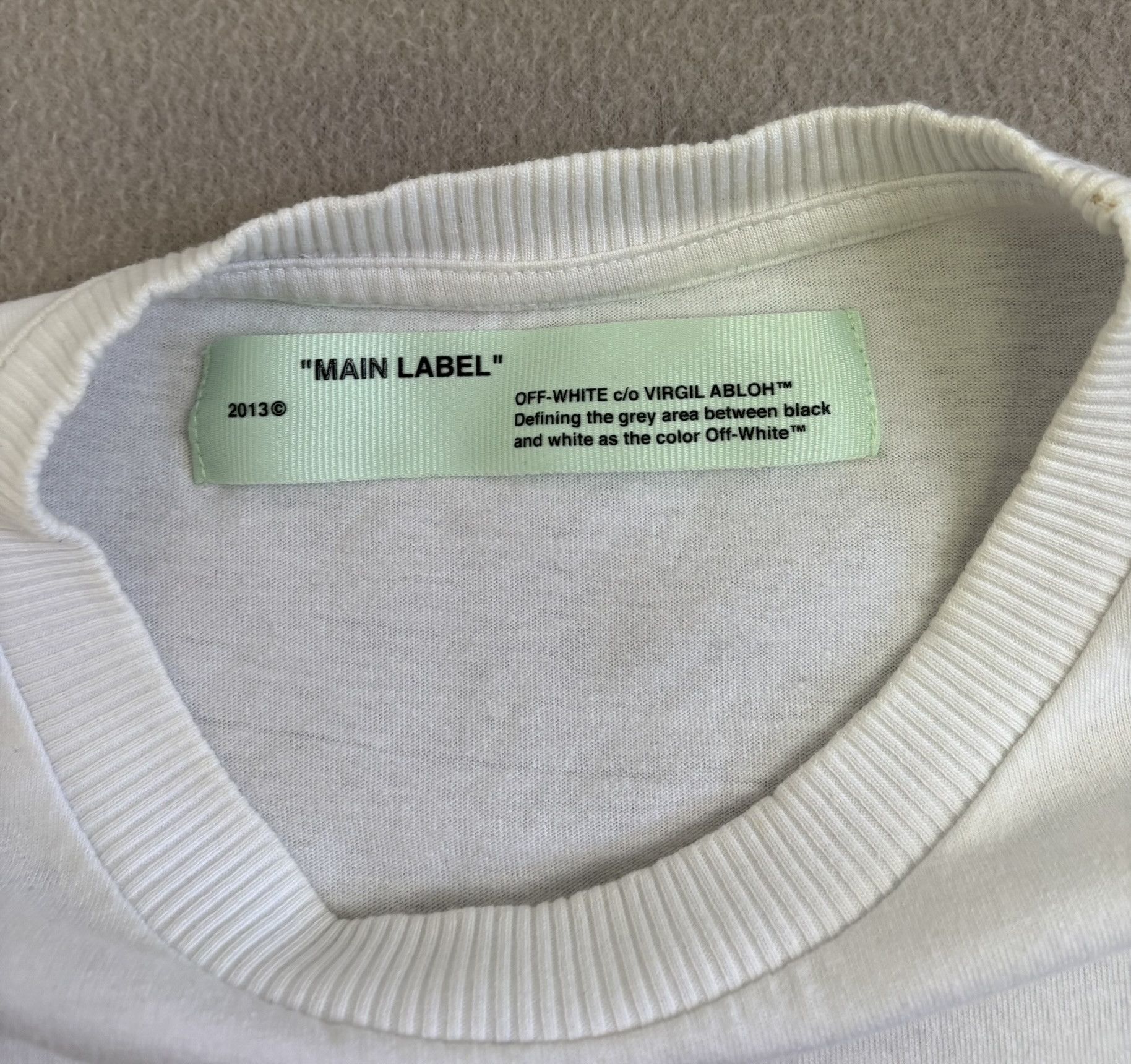 Off-White Off-White "Elevator Music" T-shirt Medium Size US M / EU 48-50 / 2 - 17 Thumbnail