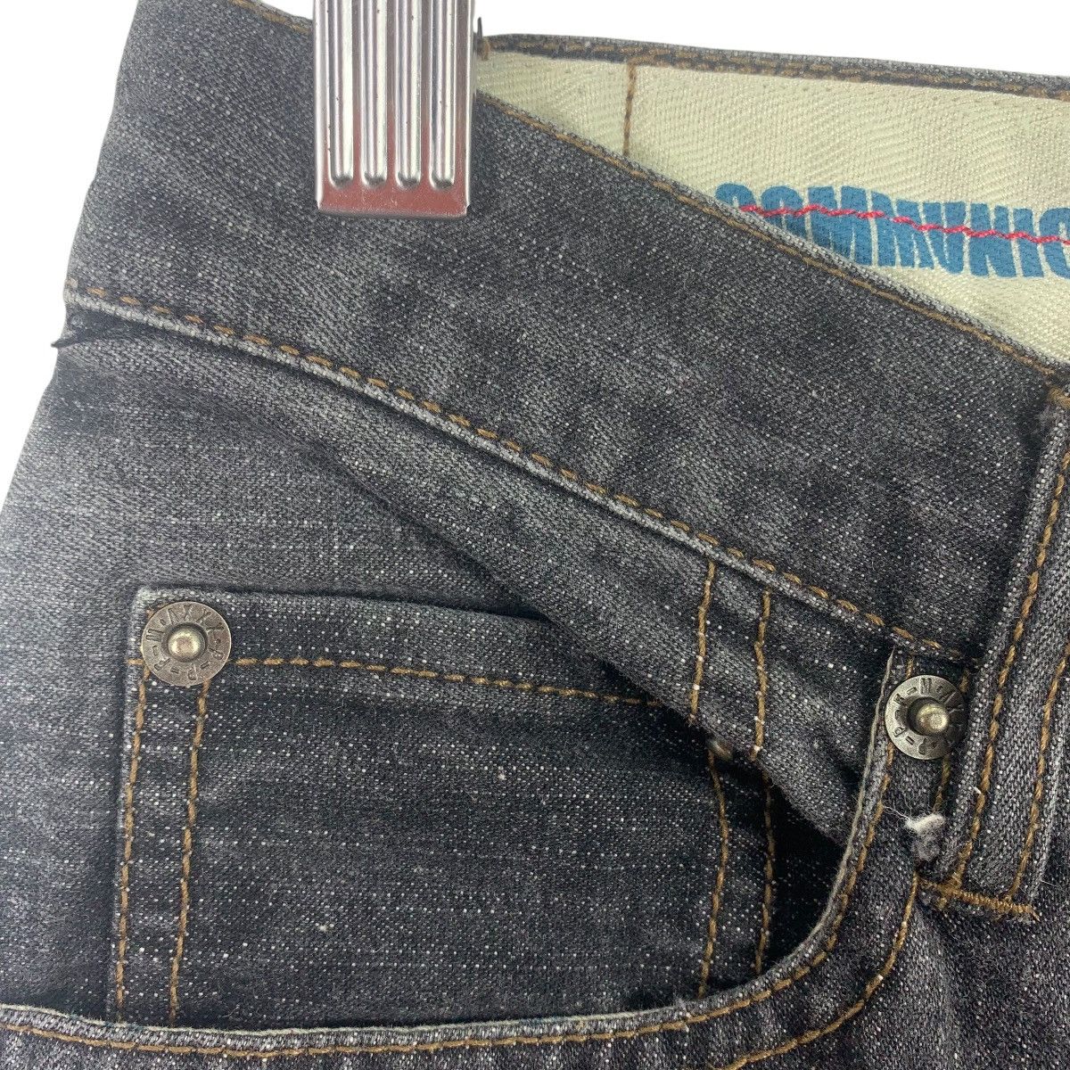 Japanese Brand PPFM prisoner stripe pants Size 28" / US 6 / IT 42 - 8 Thumbnail