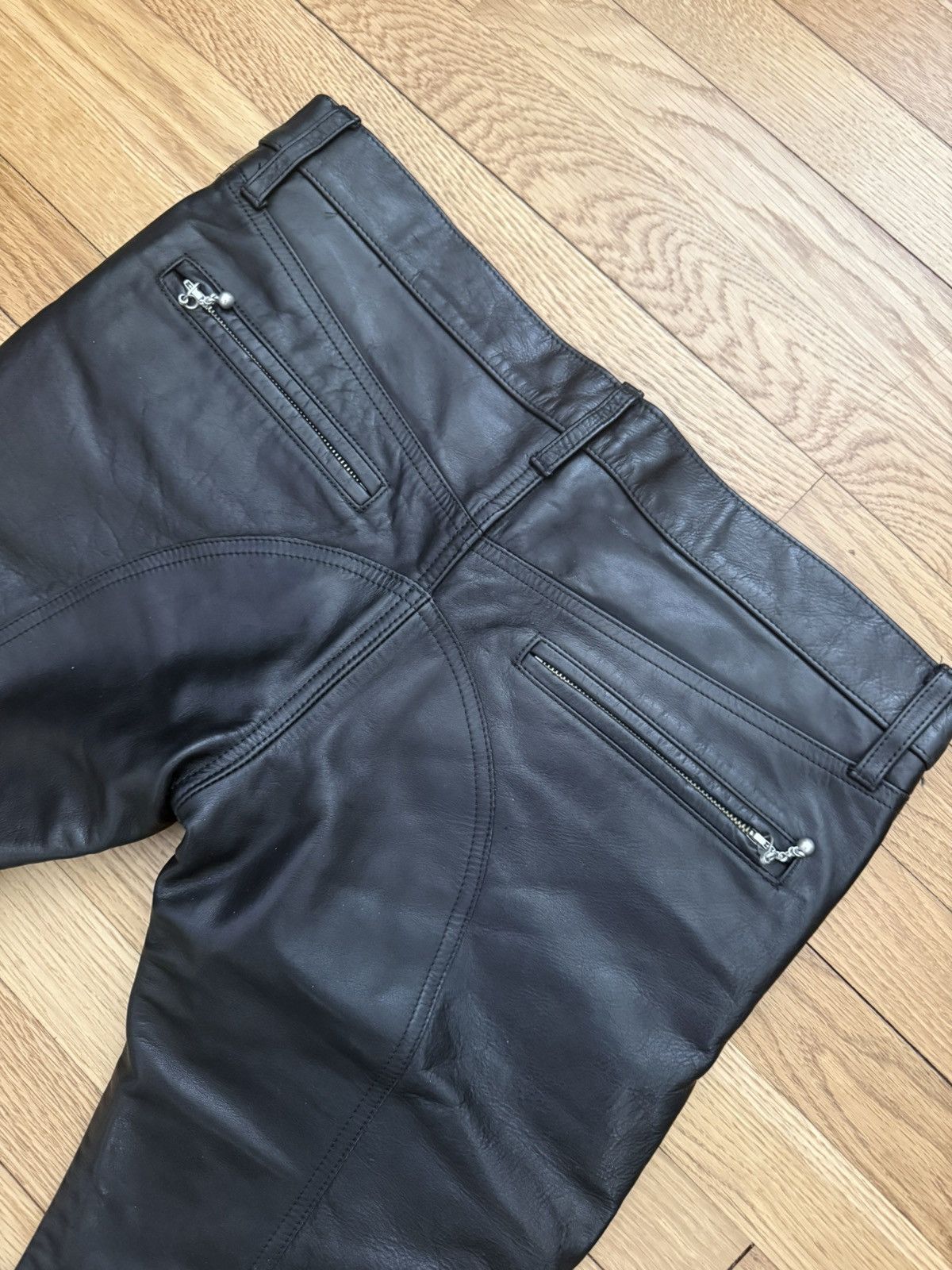 Junya Watanabe × Supreme Junya Watanabe leather pants CDG AD2007 cowhide Size US 31 - 4 Thumbnail