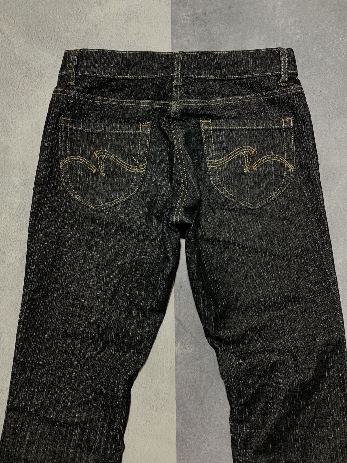 Vintage Vintage Y2K style Flared denim pants trousers size 29 Size 29" - 2 Thumbnail