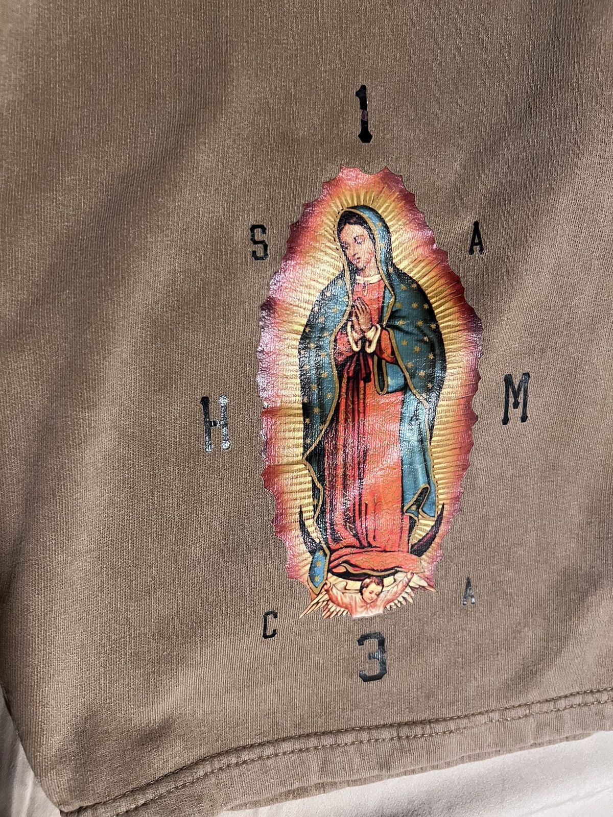 Other Hastamuerte HMVM Virgin Mary Guadalupe vintage wash short Size US 38 / EU 54 - 13 Thumbnail