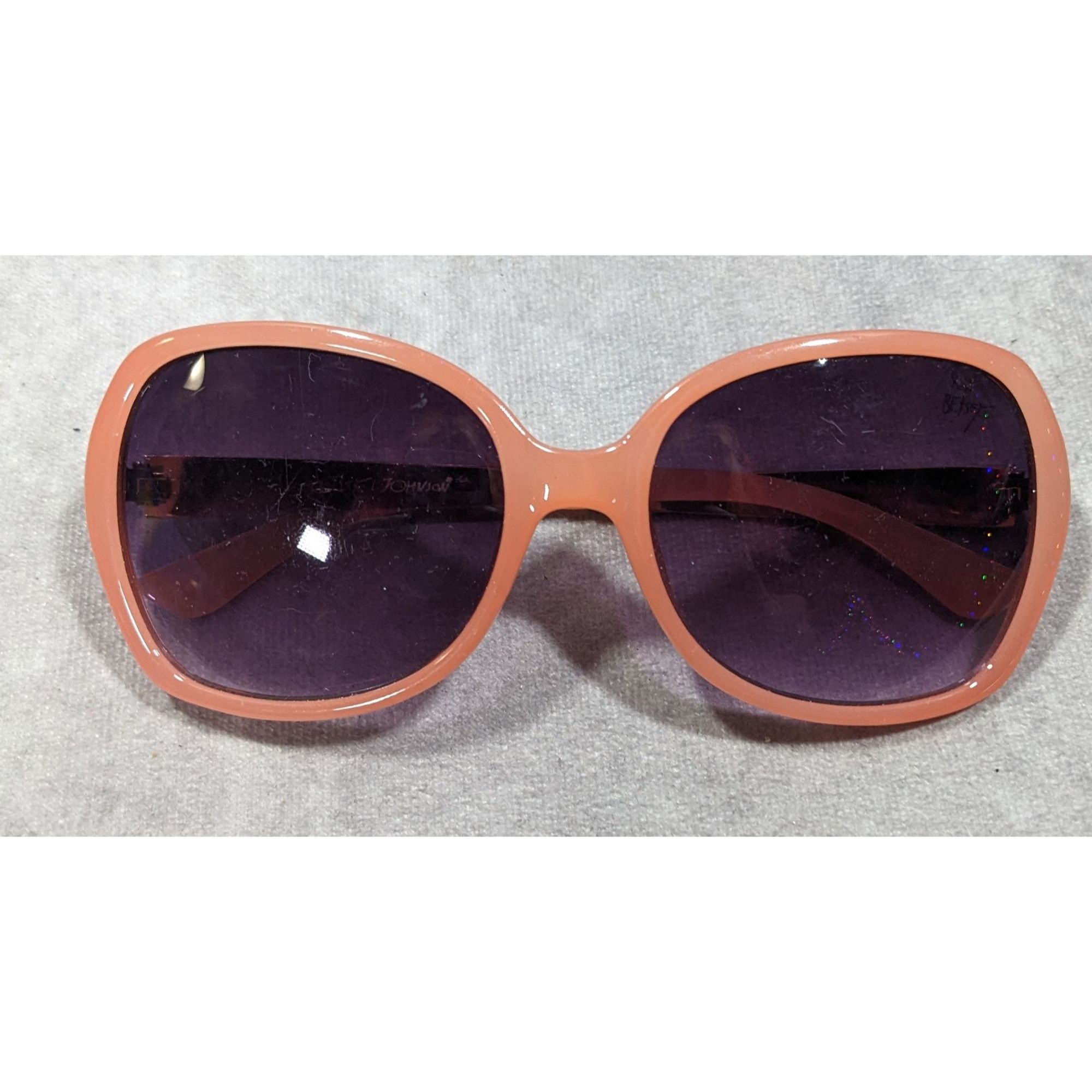 Betsey Johnson Betsey Johnson Fairycore Floral And Peach Sunglasses Size ONE SIZE - 2 Thumbnail