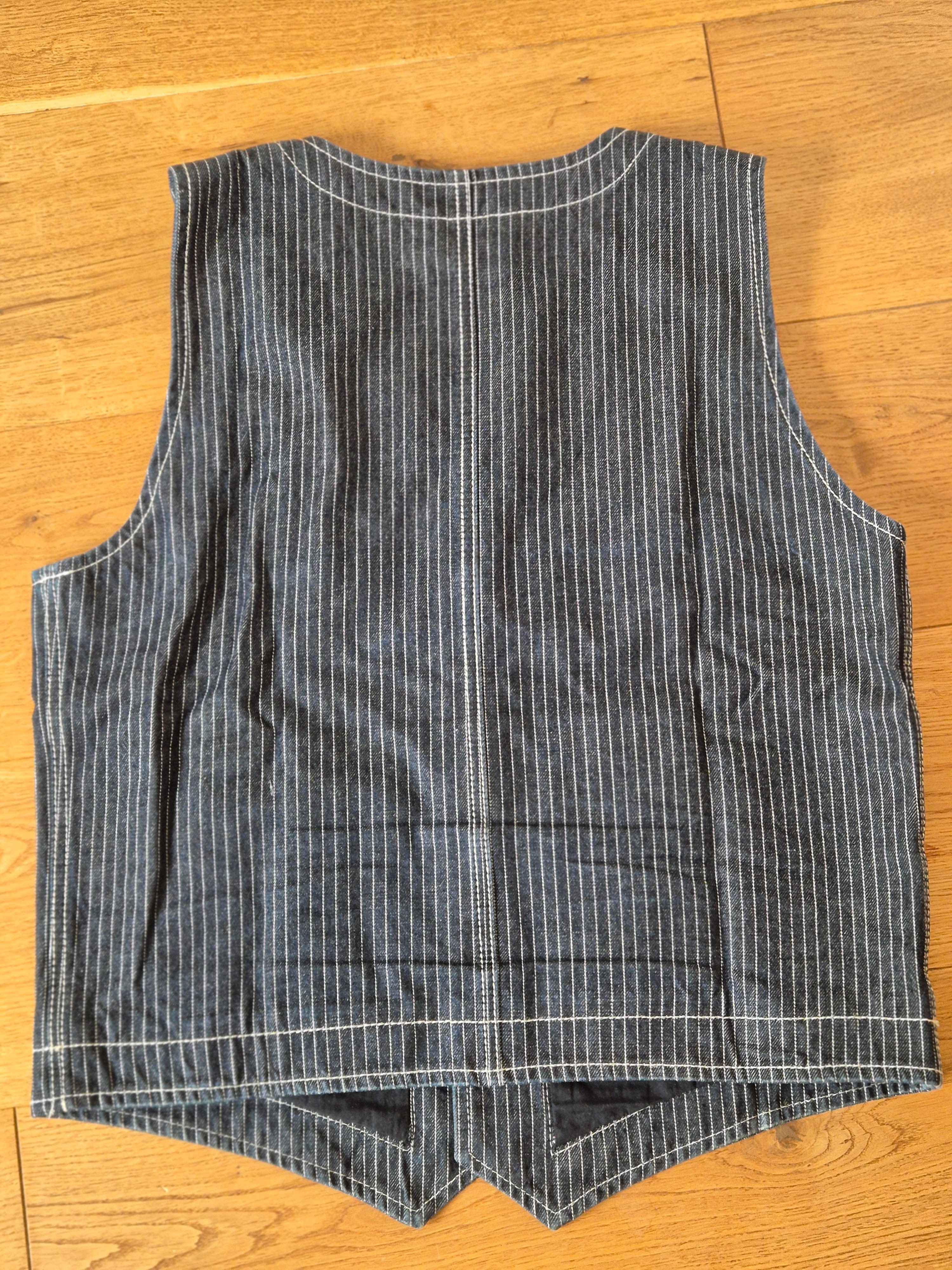 Pike Brothers Pike Brothers 1937 Roamer Vest Grey Wabash Size 44R - 6 Thumbnail