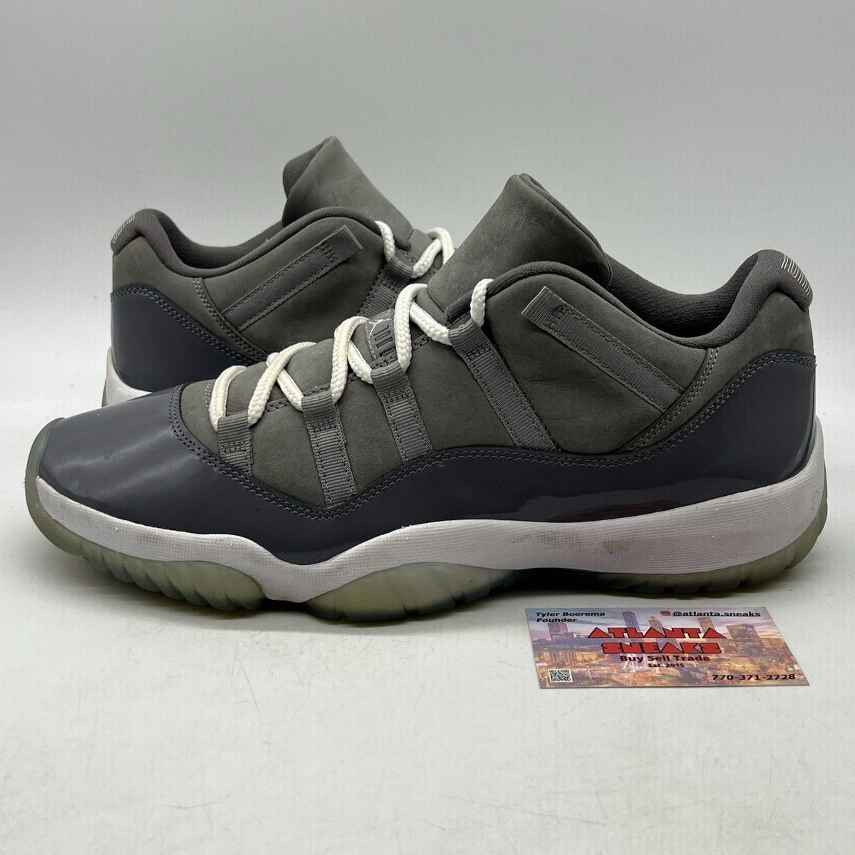 Air Jordan 11 low cool grey