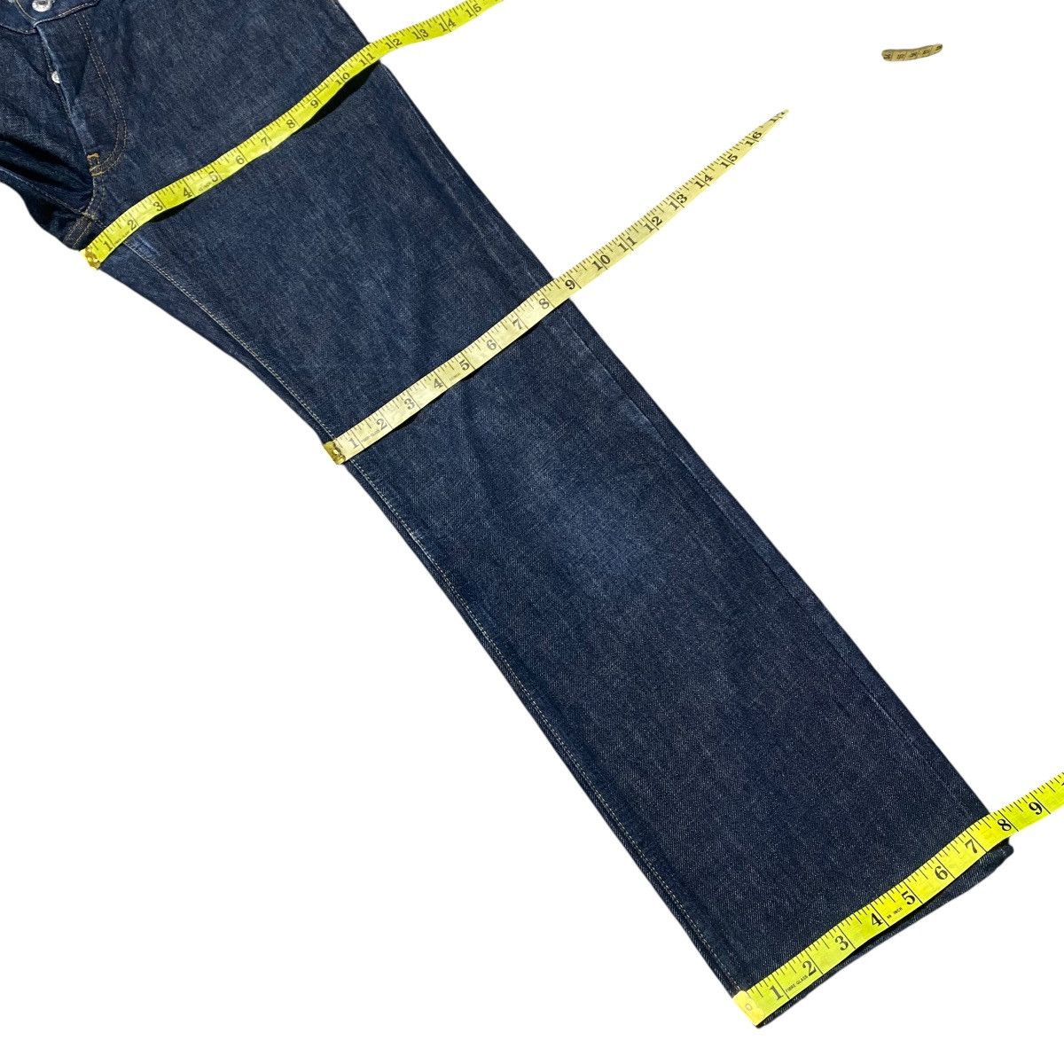 Helmut Lang Vintage Helmut Lang Dark Blue Denim Jeans Size US 30 / EU 46 - 17 Thumbnail