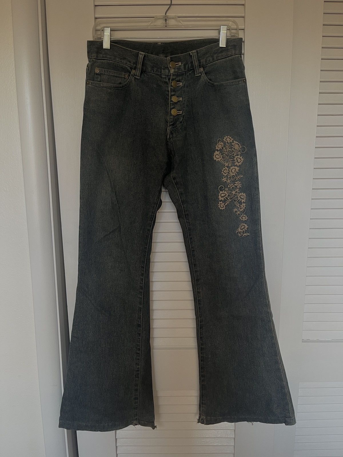 Japanese Brand Tornado Mart Flare Jeans Size US 29 - 1 Thumbnail