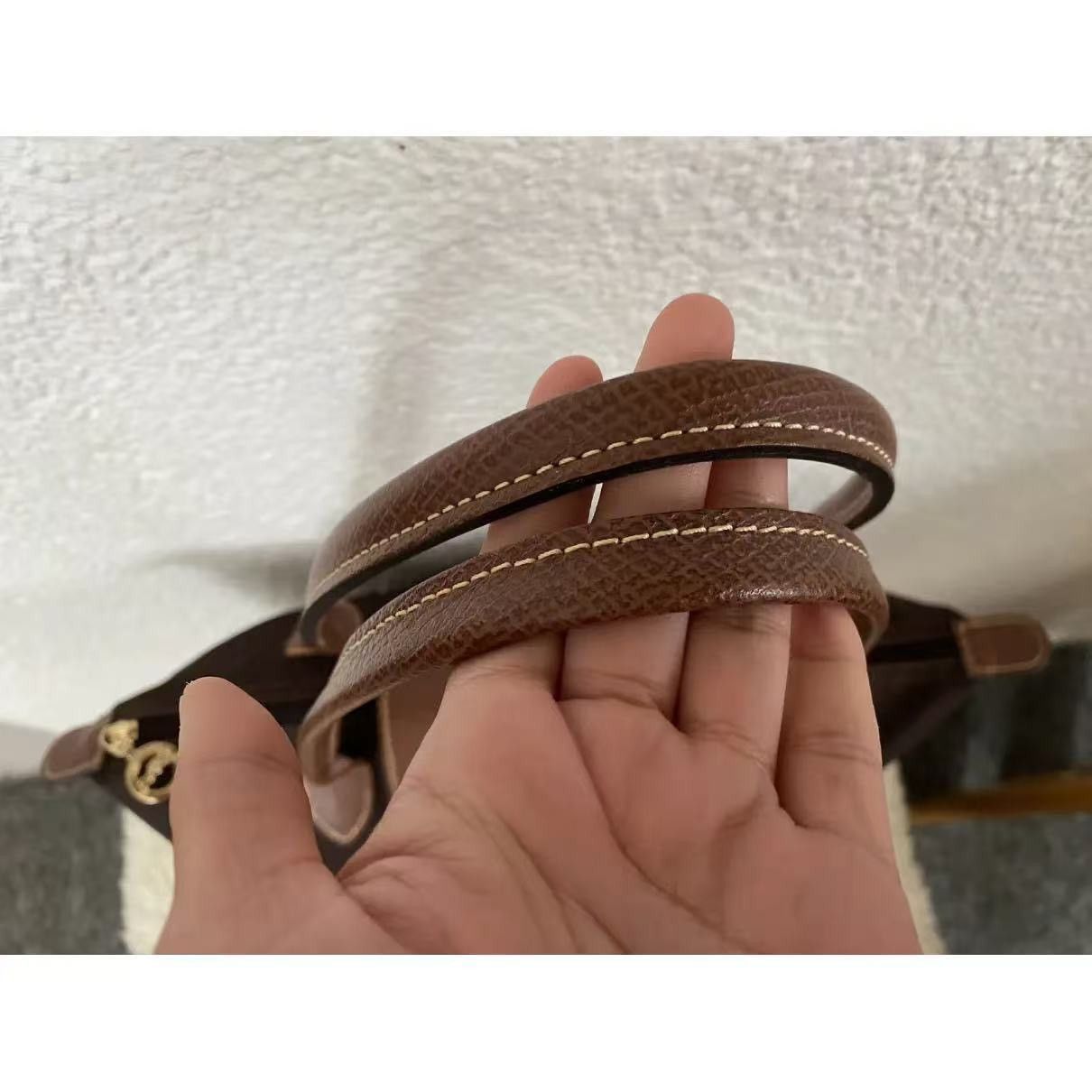 Longchamp Longchamp Pliage Handbag Leather Size ONE SIZE - 5 Thumbnail