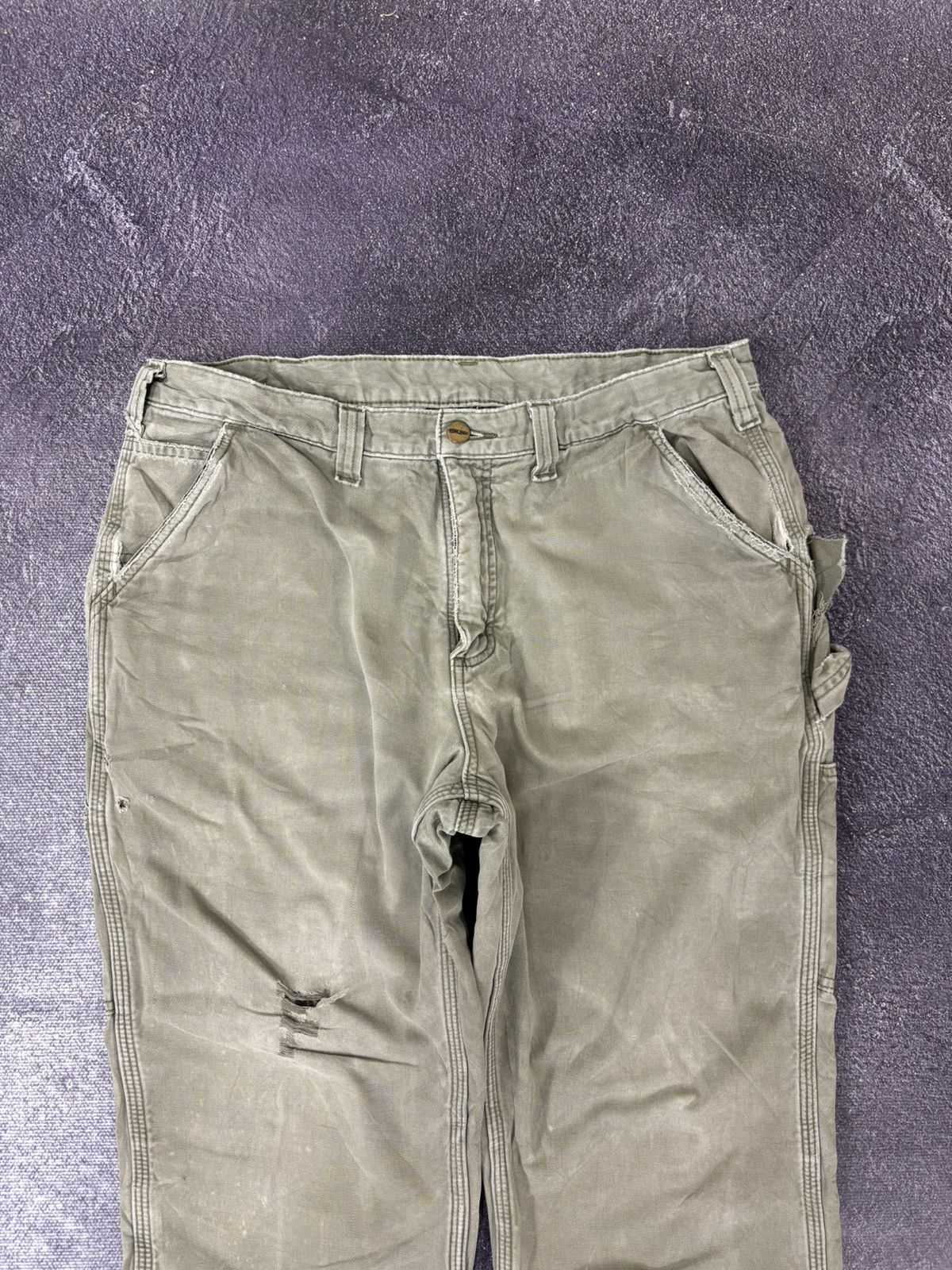 Carhartt Vintage 90s Carhartt USA Work American Hype Pants Jeans Size US 32 / EU 48 - 16 Thumbnail