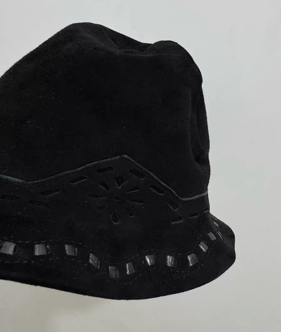 Number (N)ine Number (N)ine takahiro miyashita hat. Suede, short brim Size ONE SIZE - 3 Thumbnail